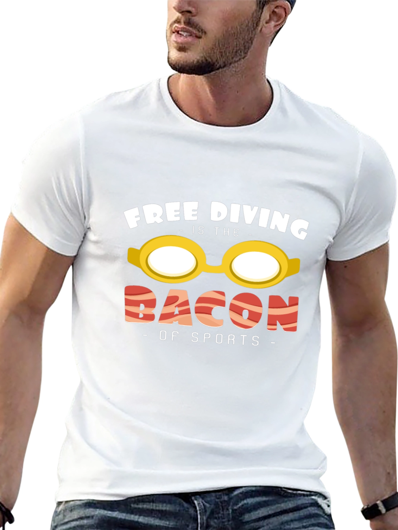 Free Diving is the Bacon of Sports T-Shirt