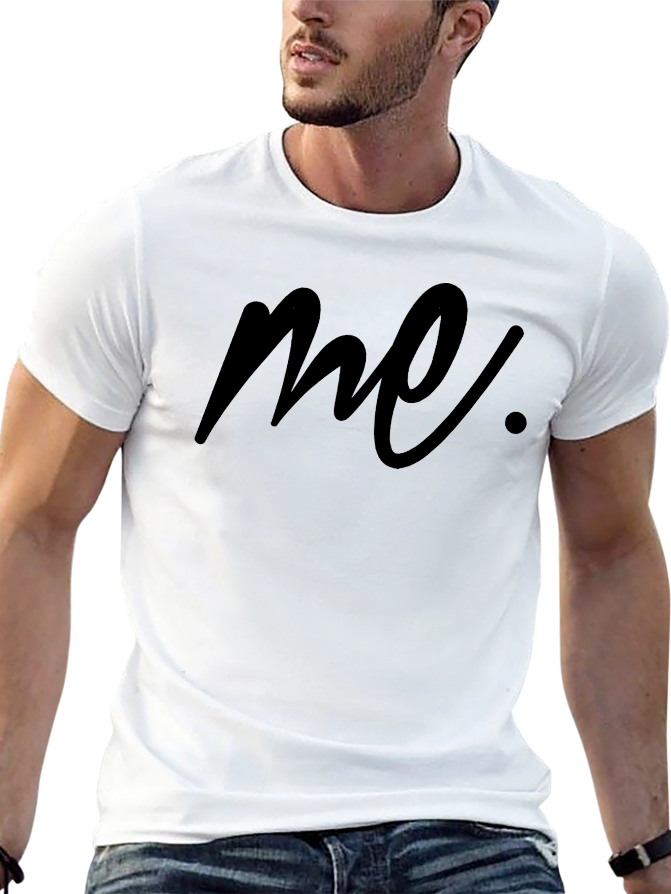 Minimalist me. Black T-Shirt