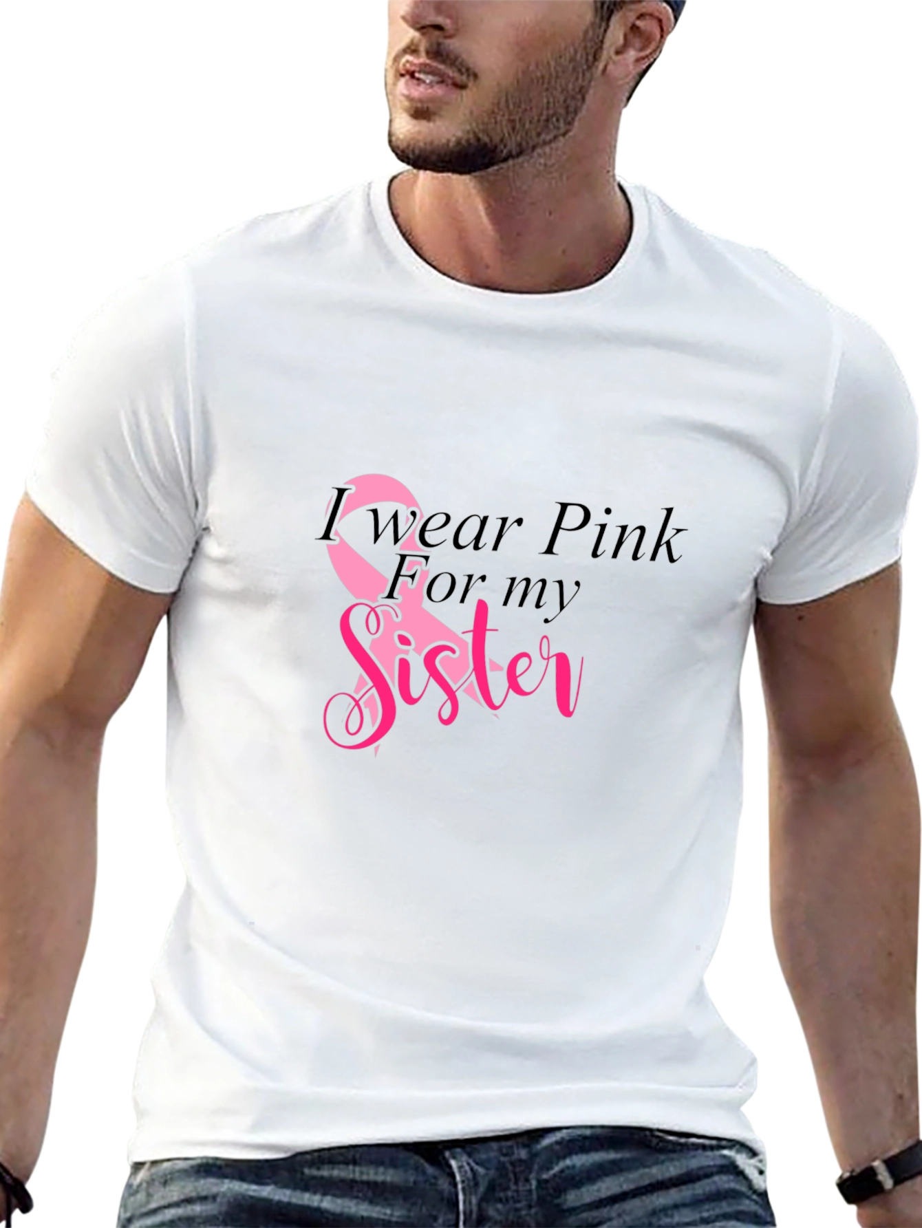 I Wear Pink for My Sister T-Shirt