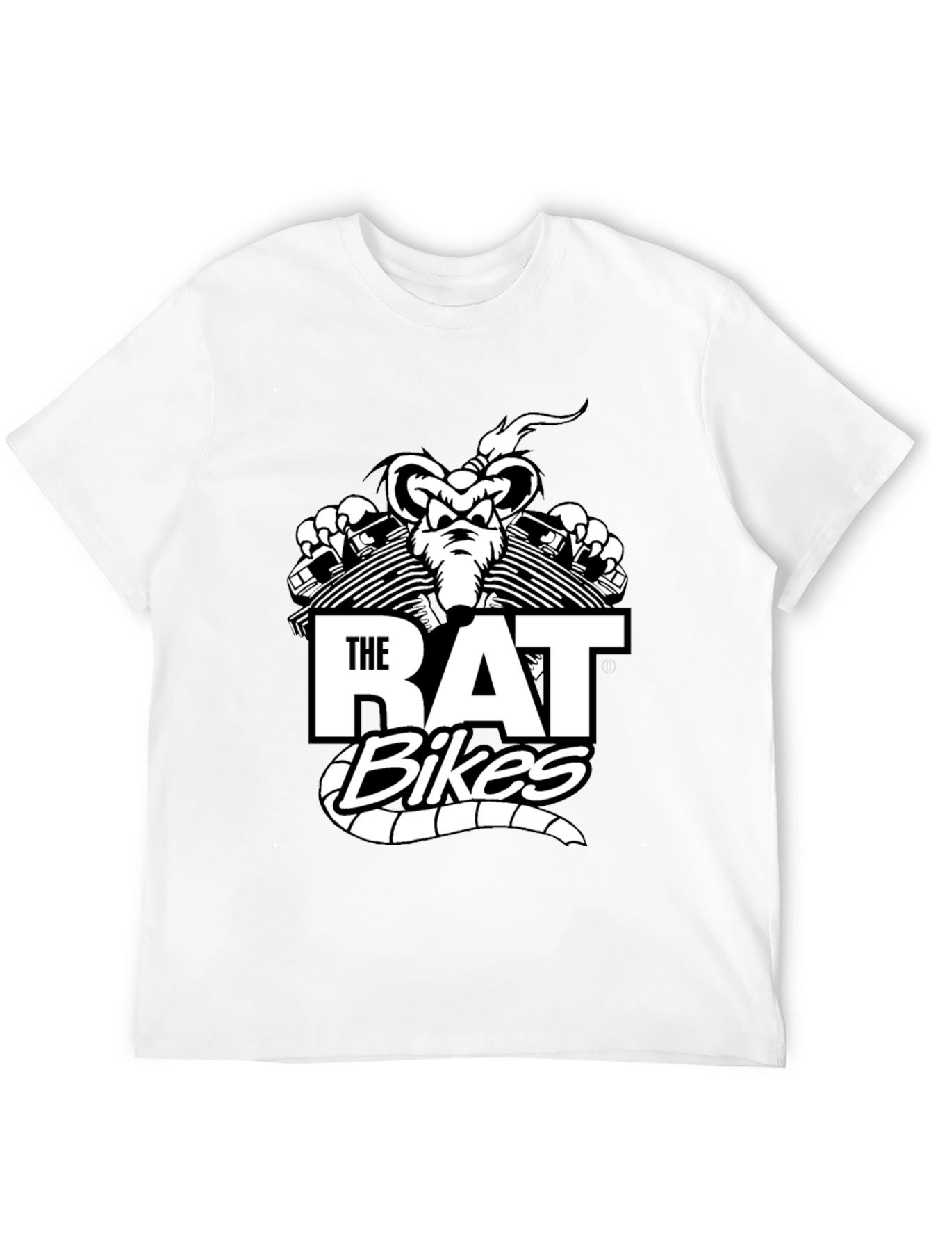The Rat Bikes Graphic T-Shirt - Cool Biker Tee
