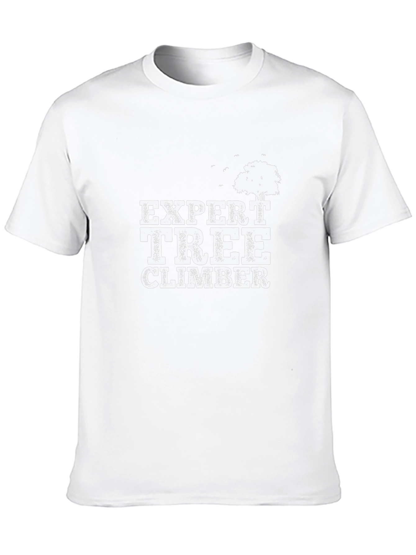 Expert Tree Climber Black Graphic T-Shirt