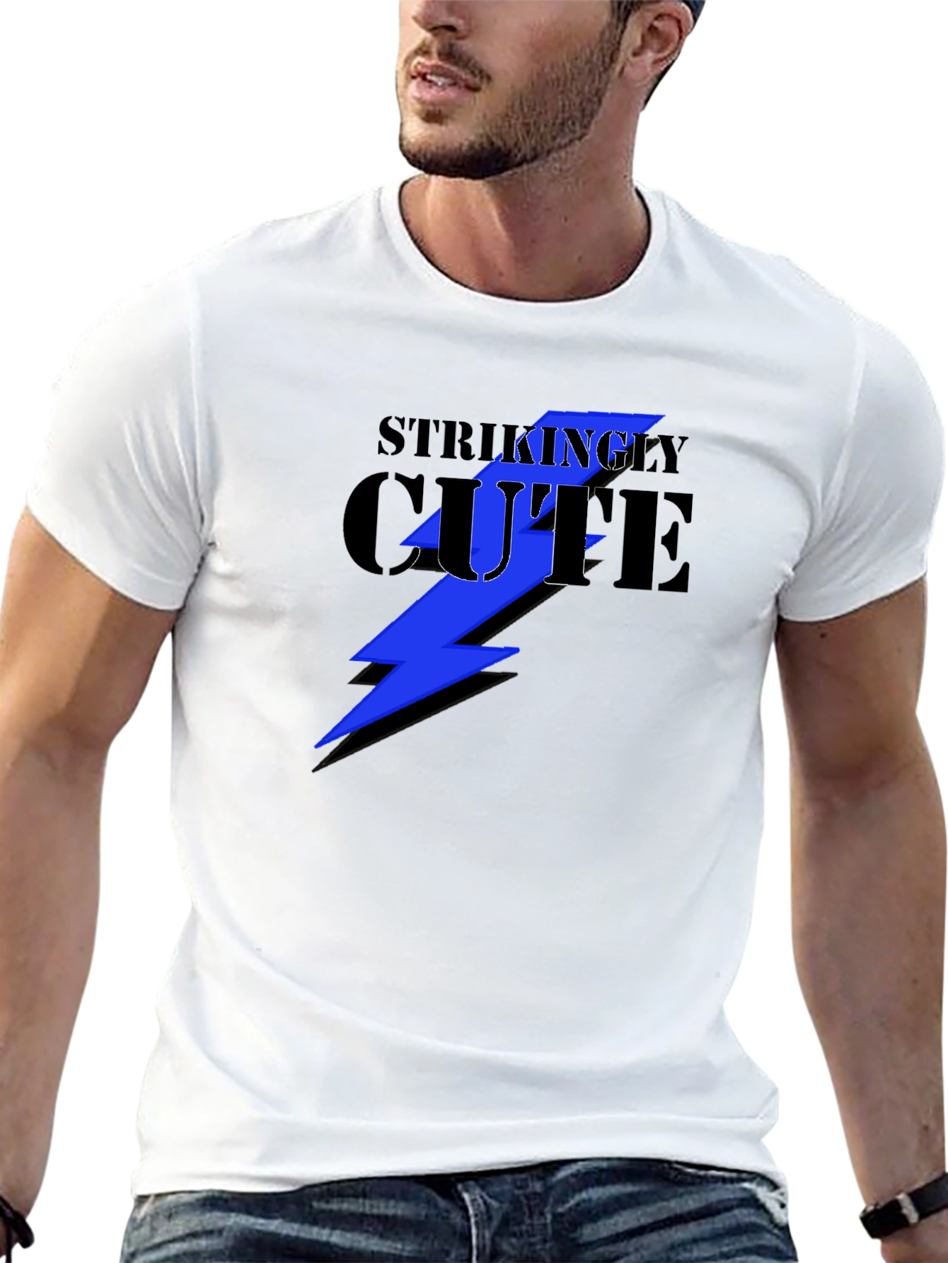Strikingly Cute Graphic T-Shirt - Trendy Design