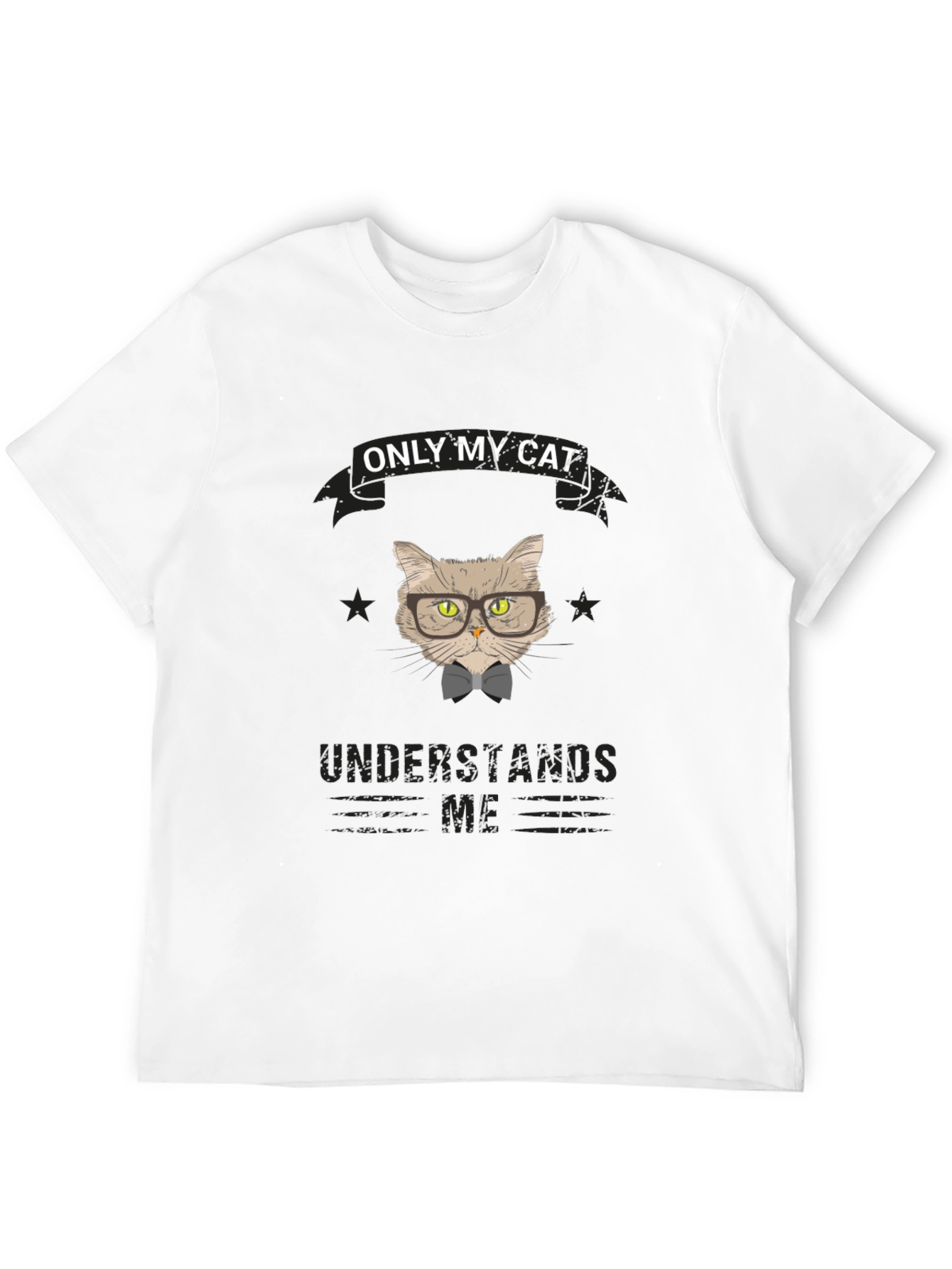 Only My Cat Understands Me T-Shirt