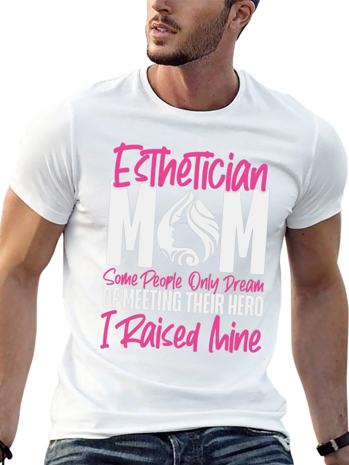 Esthetician Mom T-Shirt - Hero Design