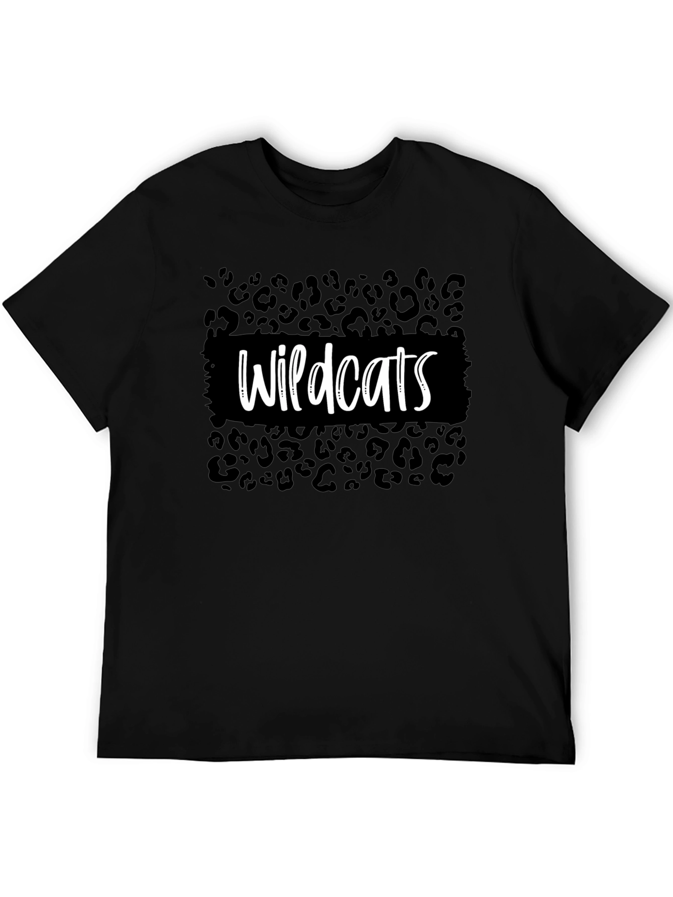 Wildcats Leopard Print Graphic Tee