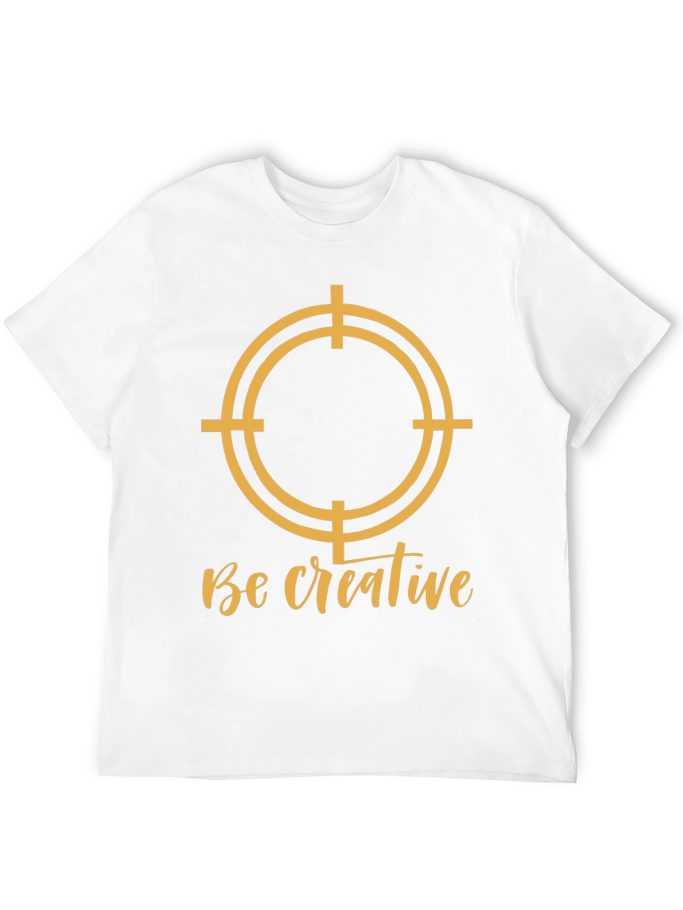 Be Creative Target T-Shirt - Mens Graphic Tee