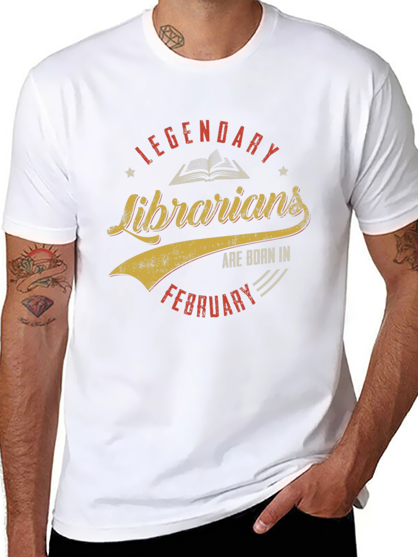 Legendary Librarians Born in February T-Shirt