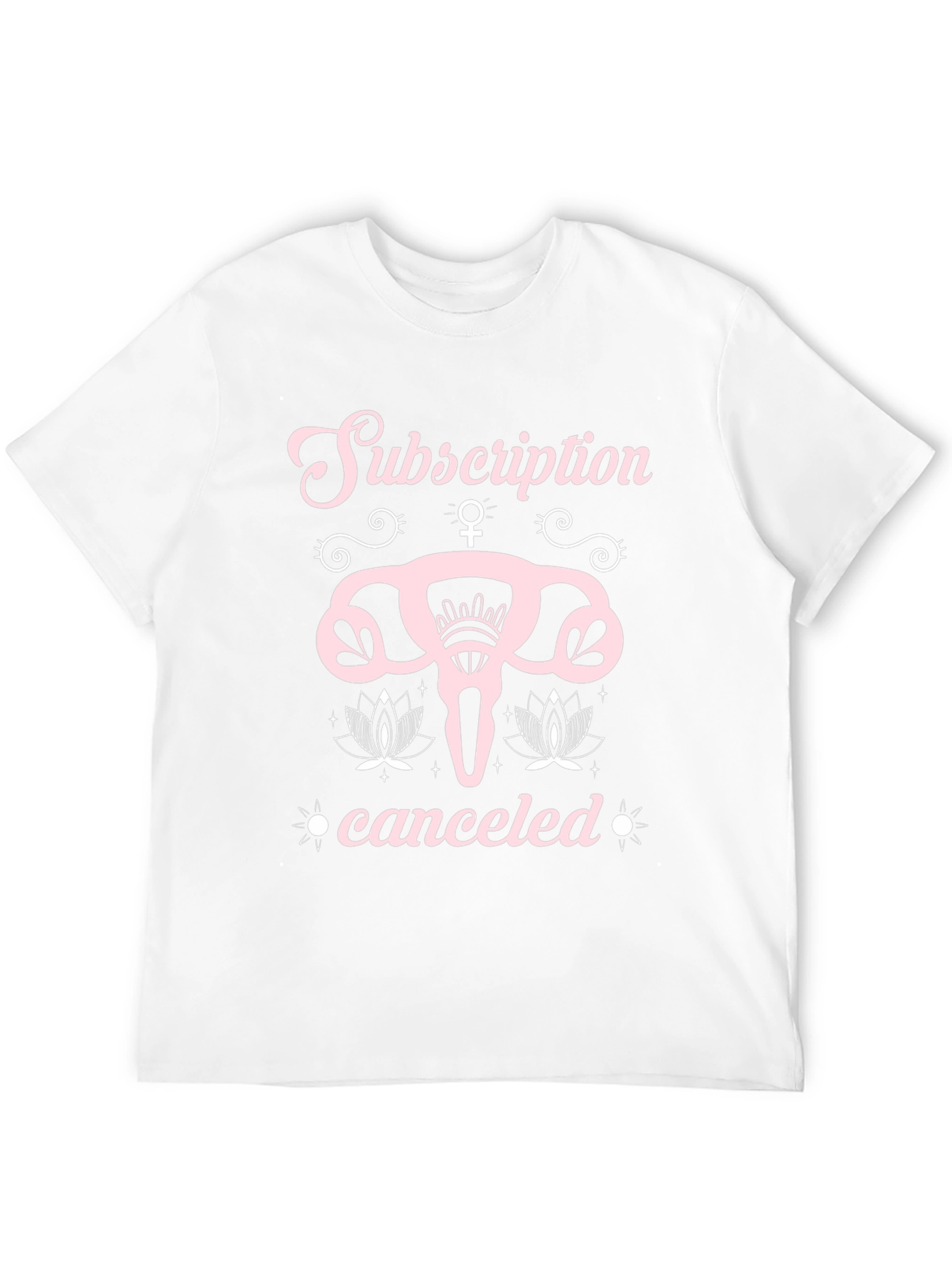 Subscription Canceled Uterus Graphic T-Shirt