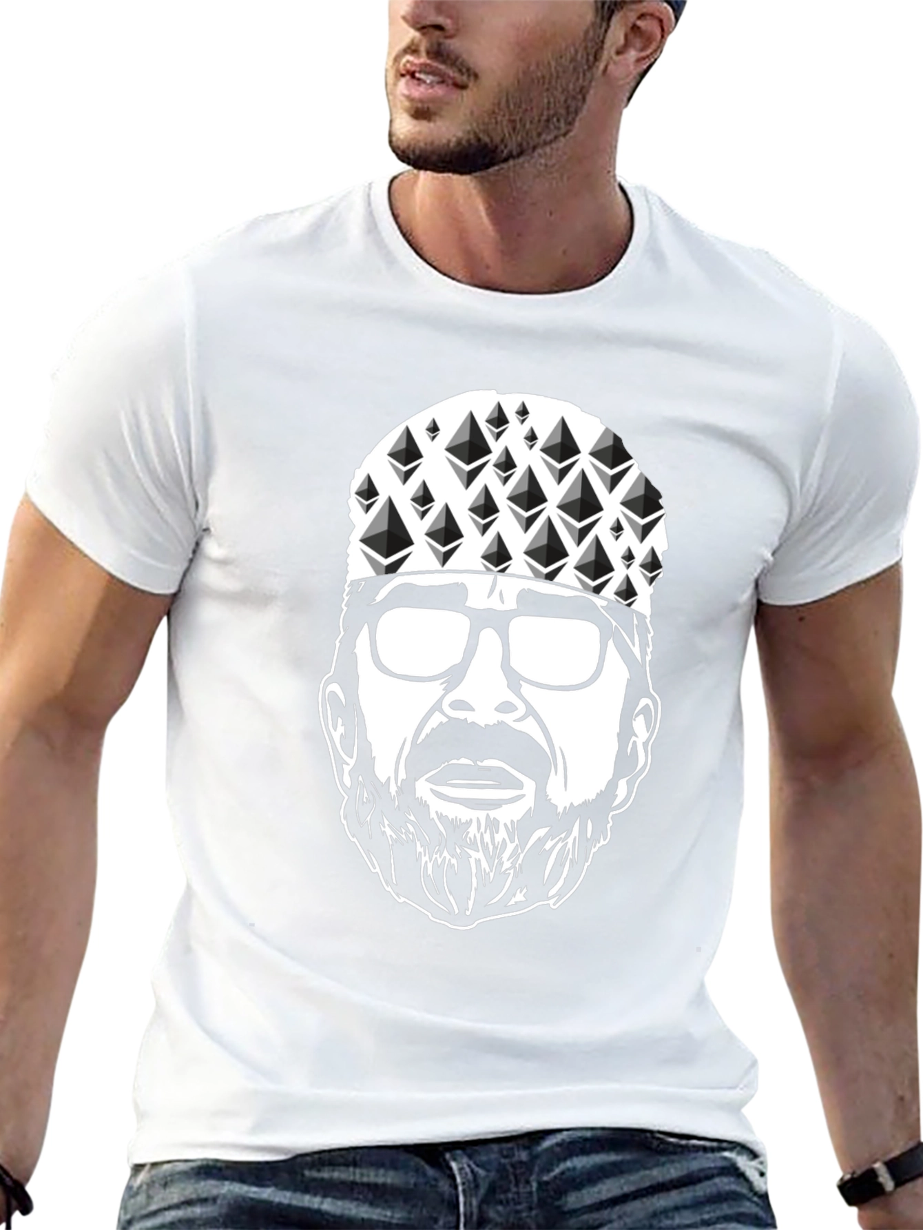 Ethereum Crypto Geek T-Shirt - Black