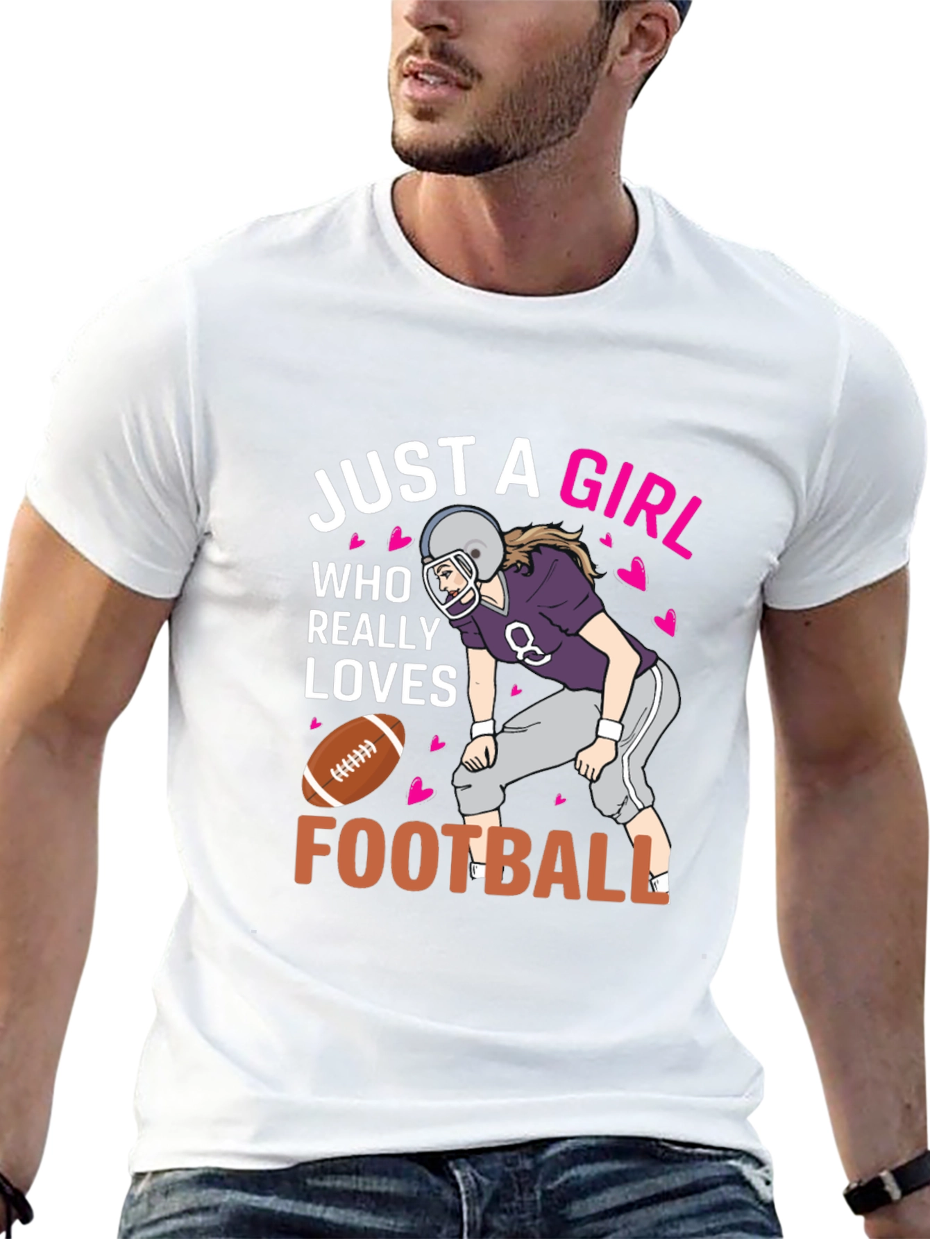 Football Girl T-Shirt