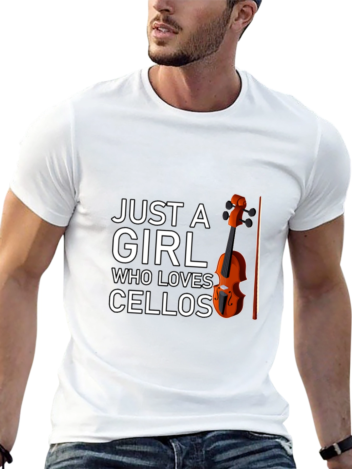 Just A Girl Who Loves Cellos T-Shirt