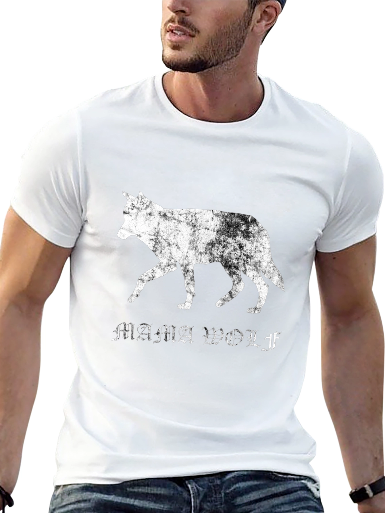 Mama Wolf Graphic T-Shirt