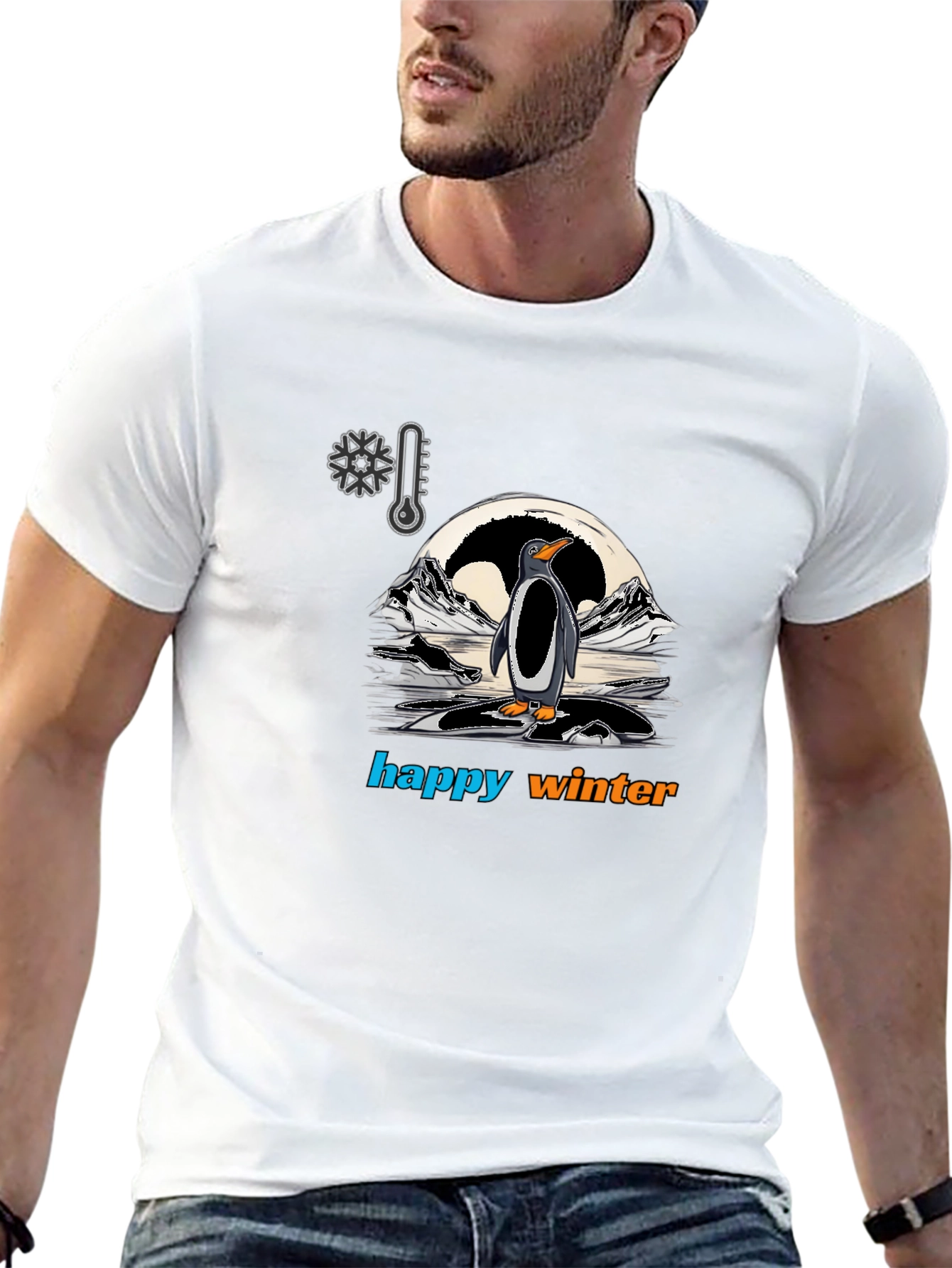 Penguin Winter T-Shirt