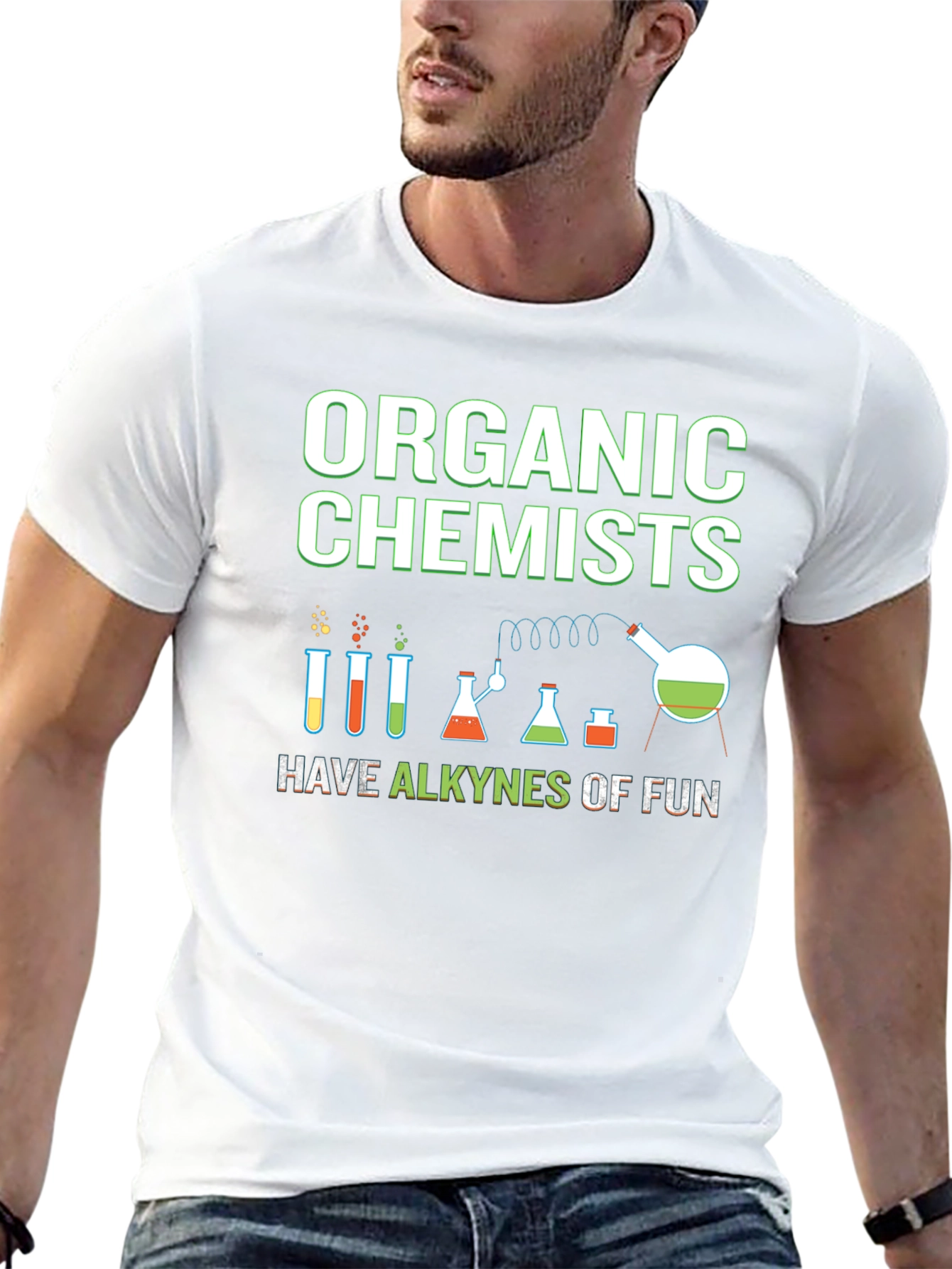 Organic Chemists T-Shirt - Alkynes of Fun!