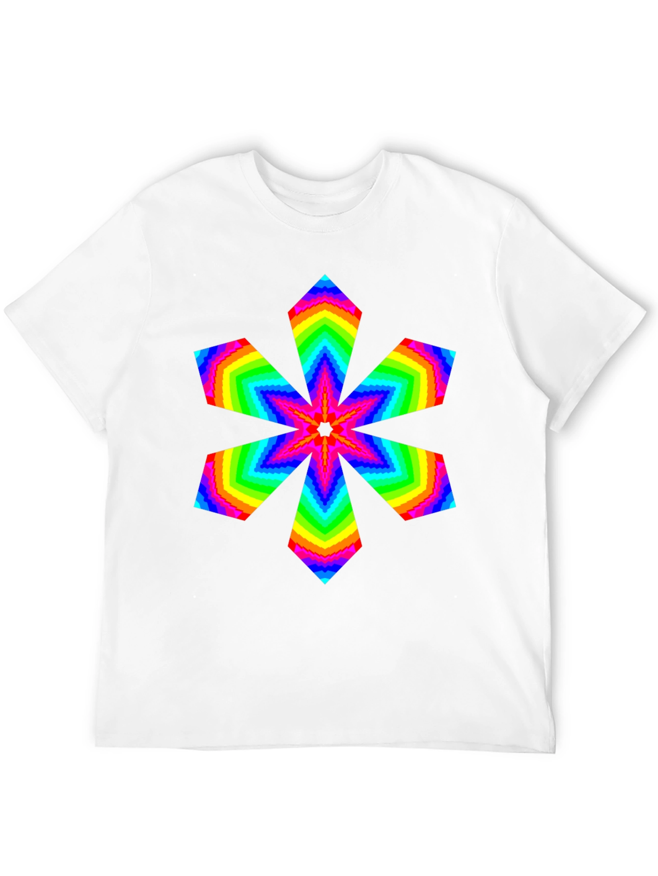 Rainbow Starburst Graphic Tee