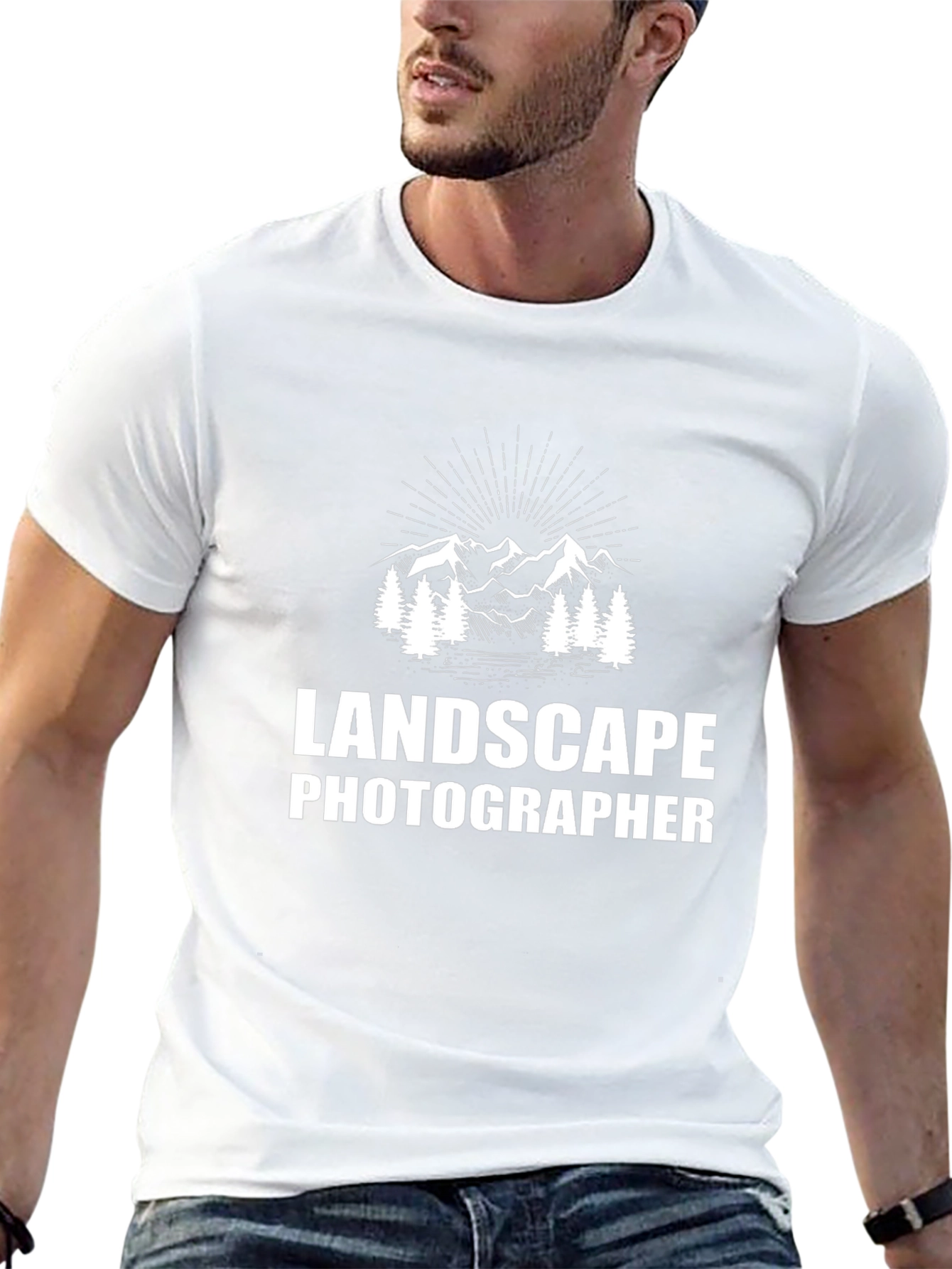 Landscape Photographer Graphic Tee - Nature Lover