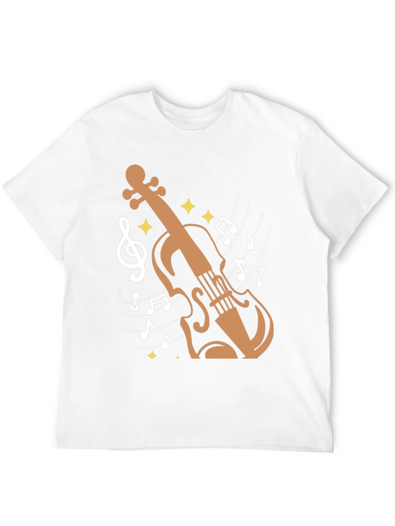 Violin Music Graphic Tee