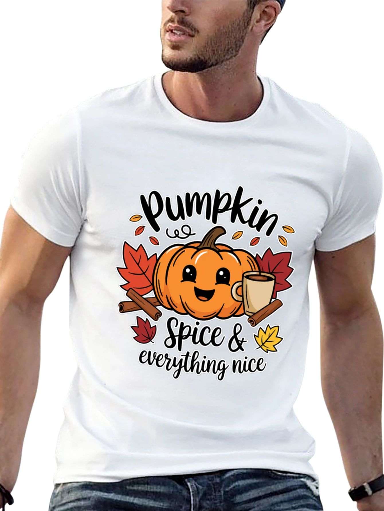 Pumpkin Spice & Everything Nice Graphic T-Shirt