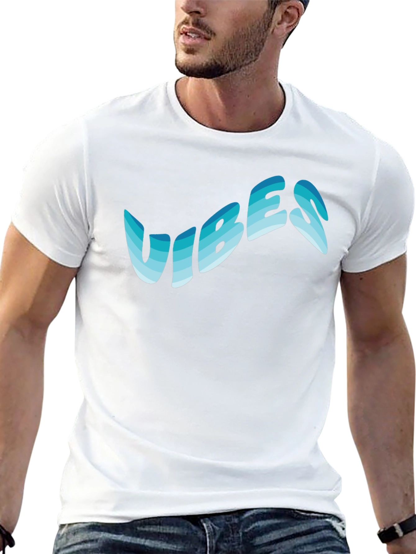 Cool Vibes Graphic Tee - Black Casual Shirt