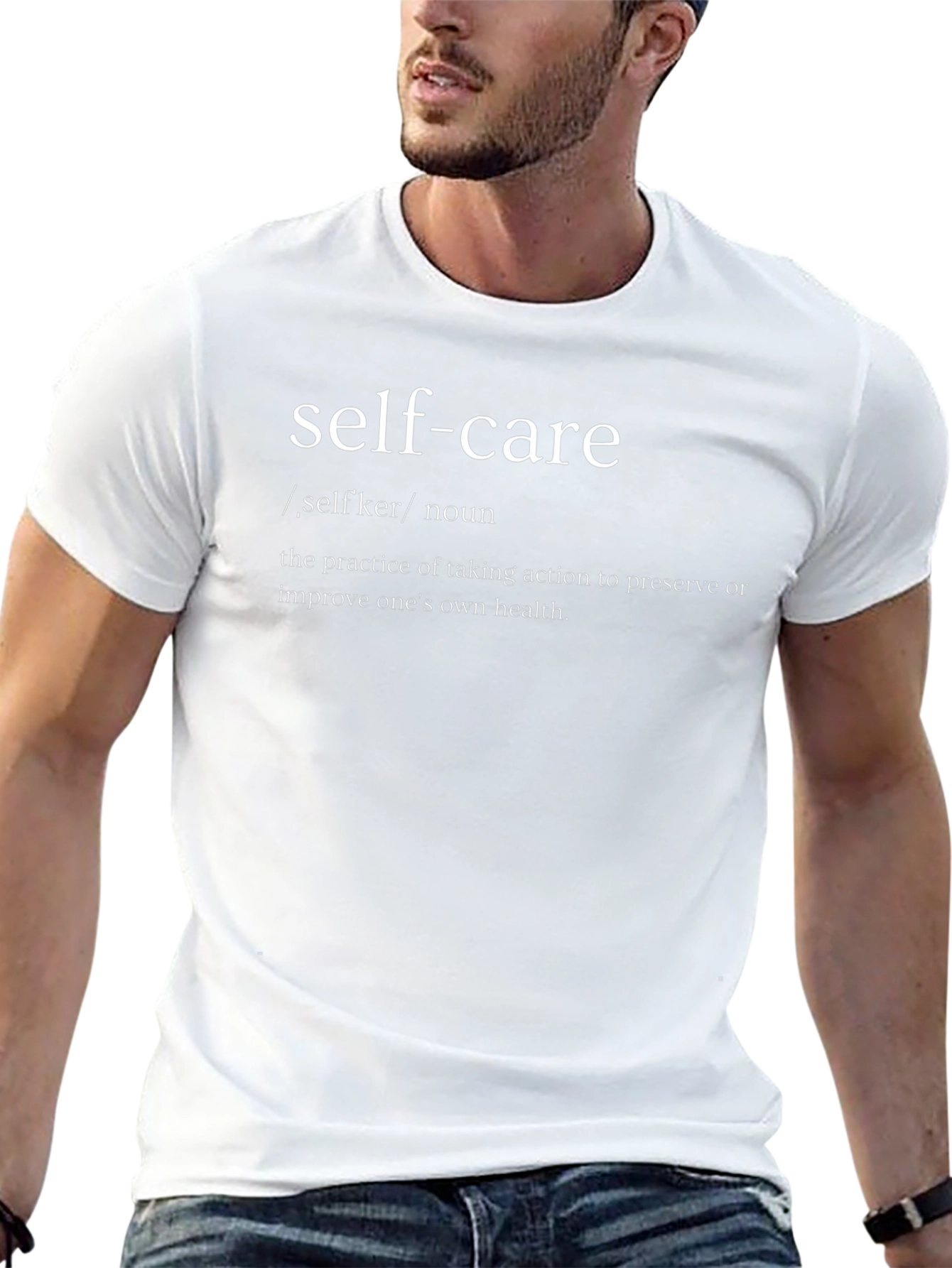 Self-Care Definition Graphic T-Shirt