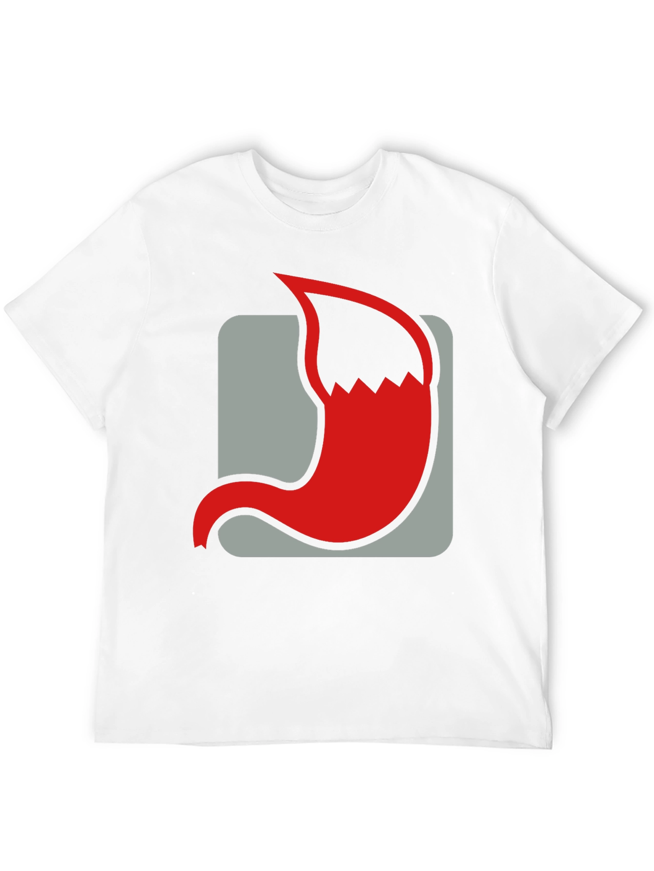 Red Fox Tail Graphic T-Shirt