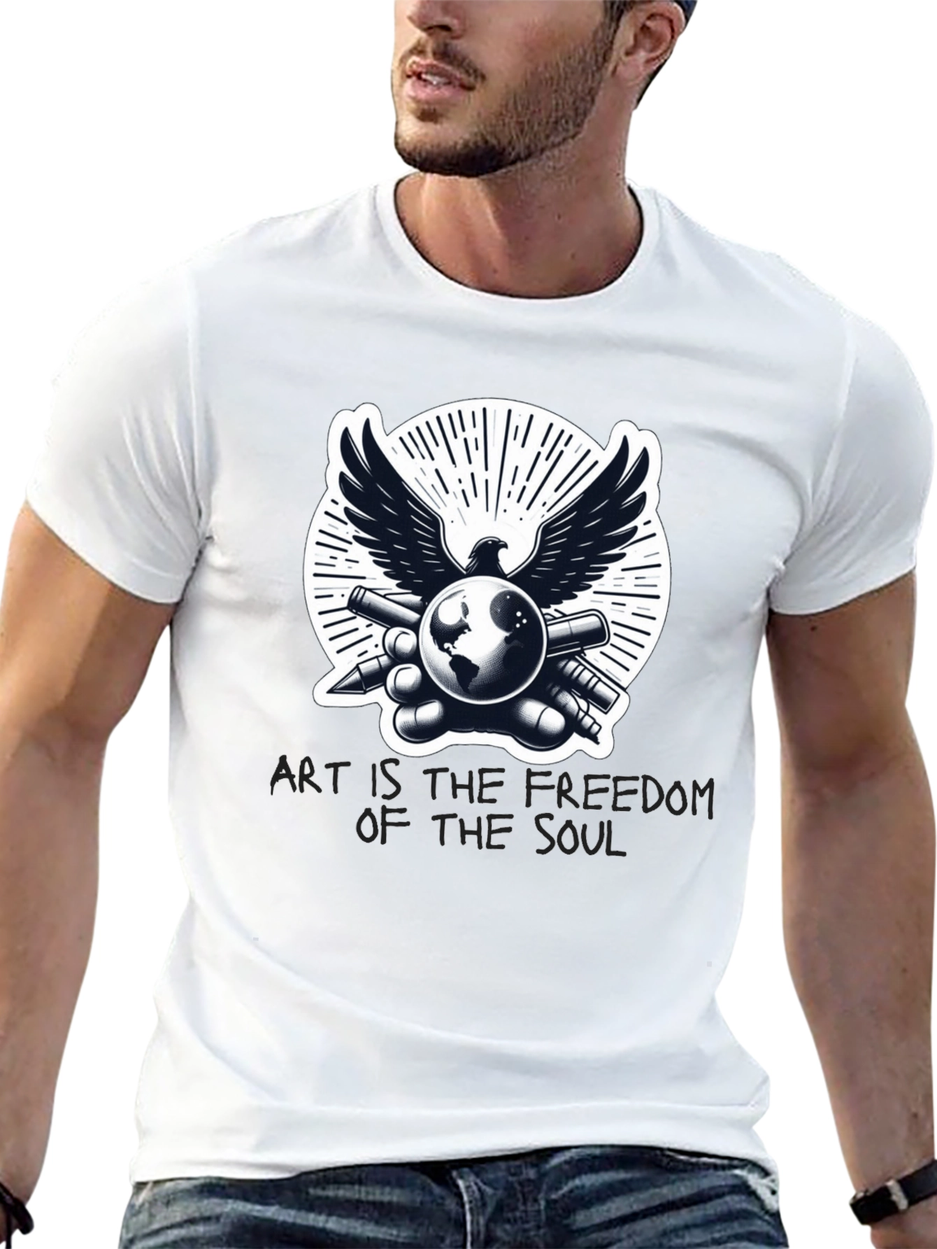 Art is Freedom Graphic T-Shirt