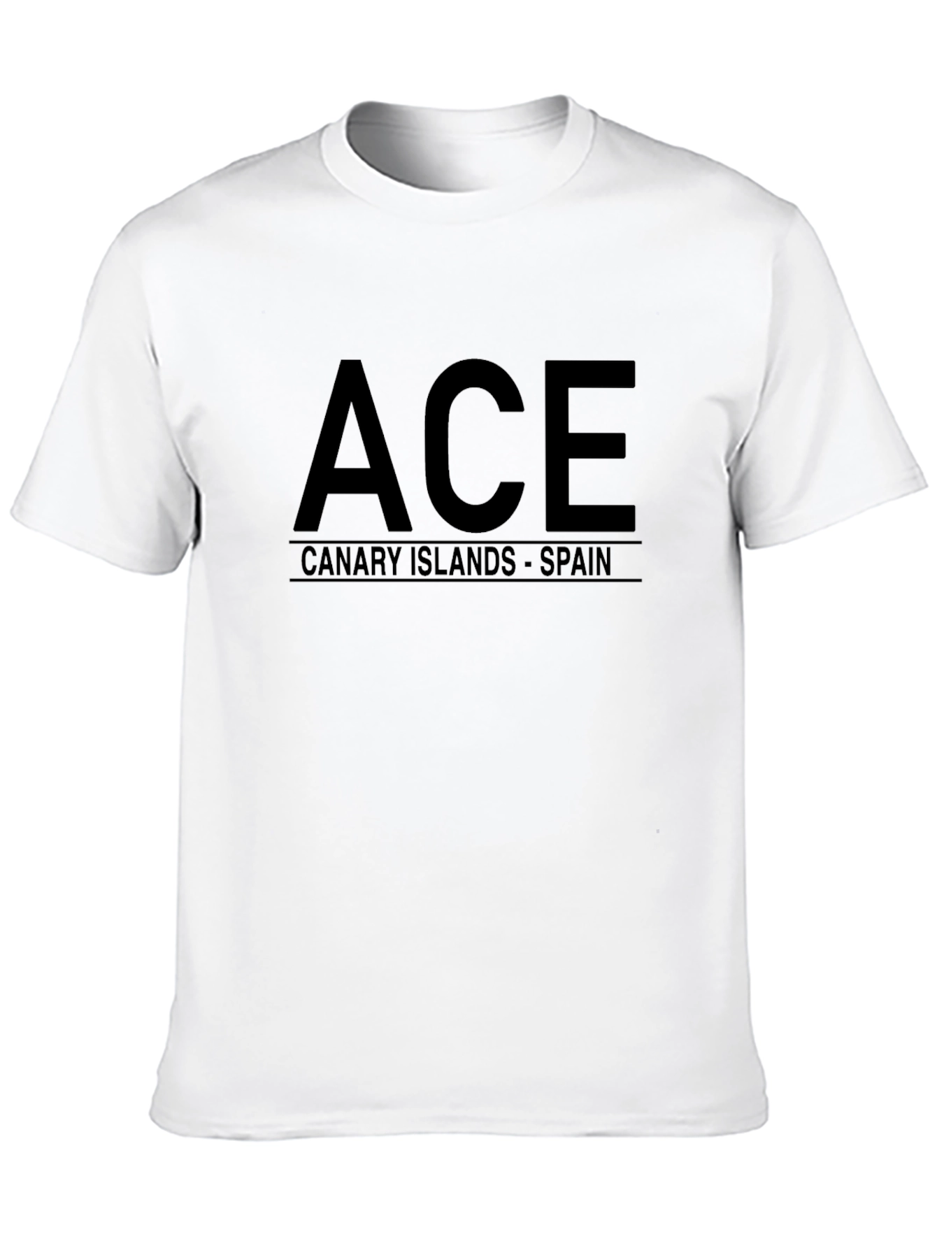ACE Canary Islands Spain Black T-Shirt