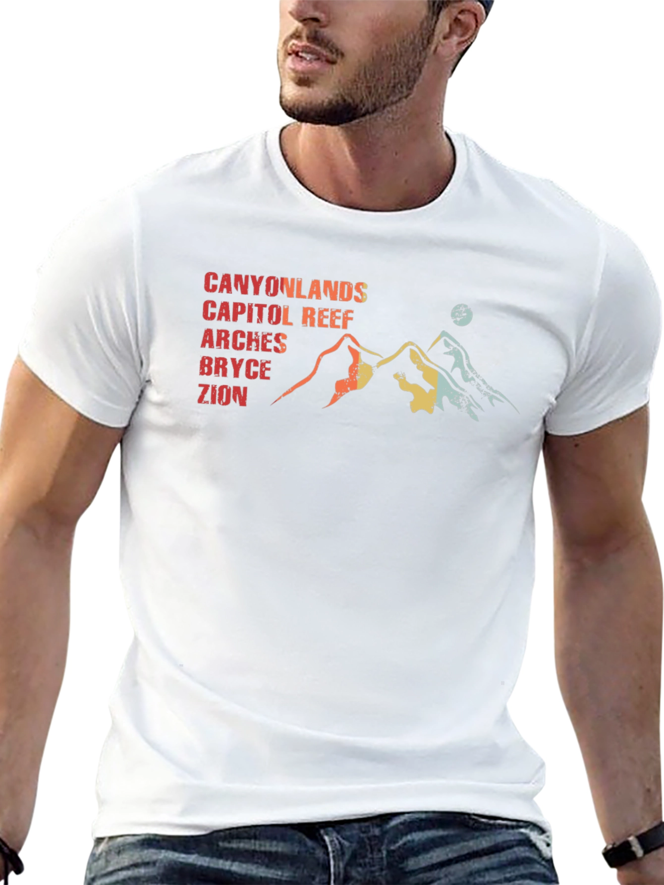 Utah National Parks T-Shirt - Canyonlands Arches Zion
