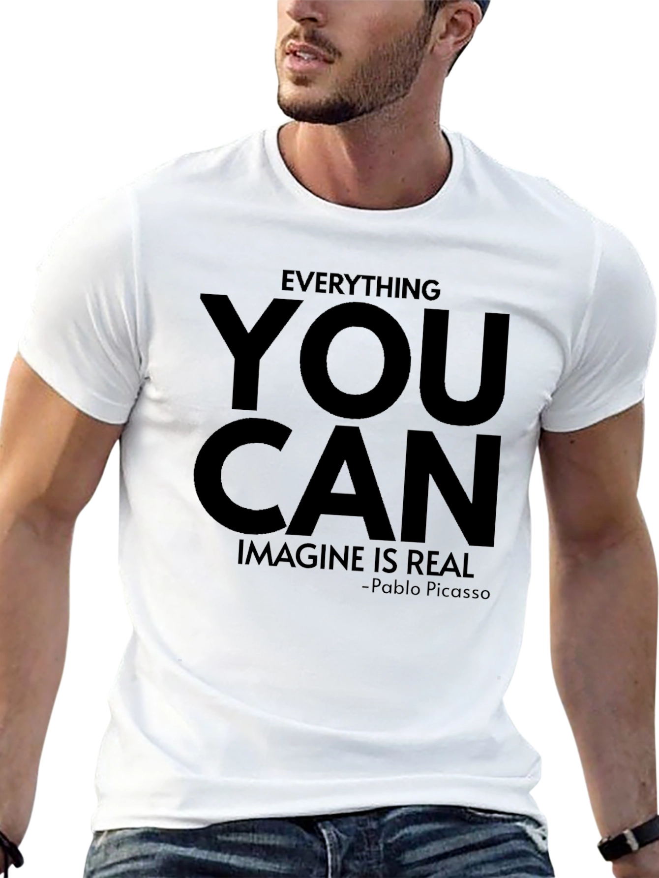 Inspirational Pablo Picasso Quote T-Shirt