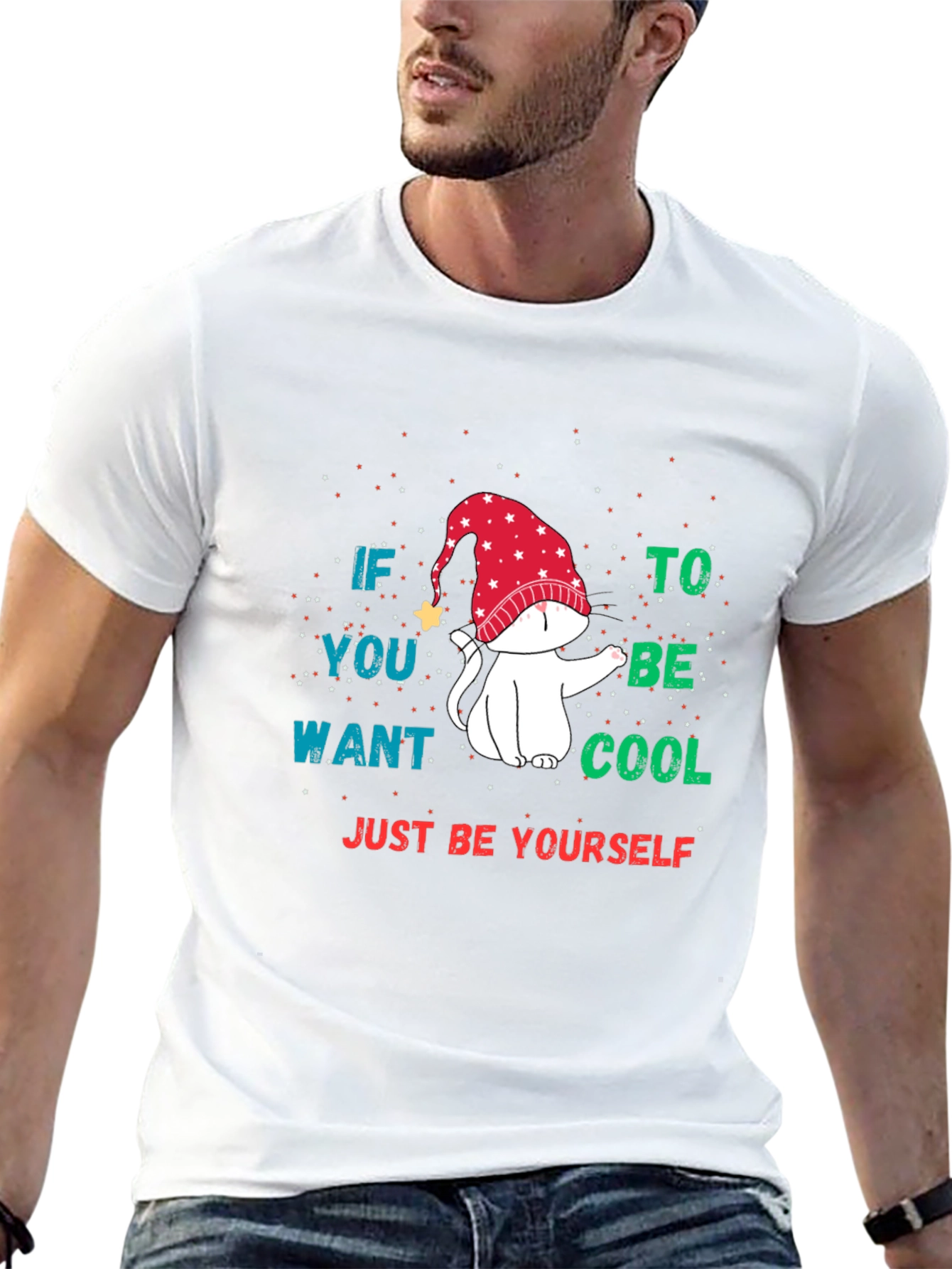 Cool Cat Holiday T-Shirt