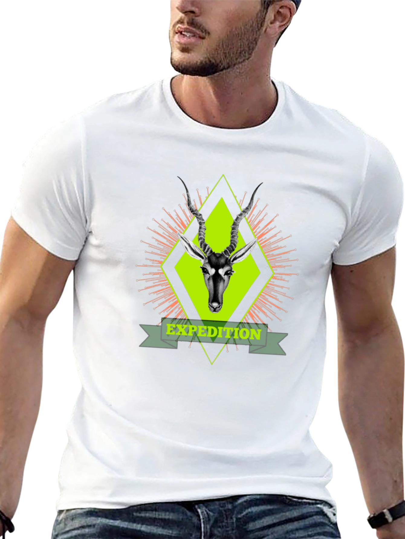 Expedition Antelope Graphic T-Shirt - Black