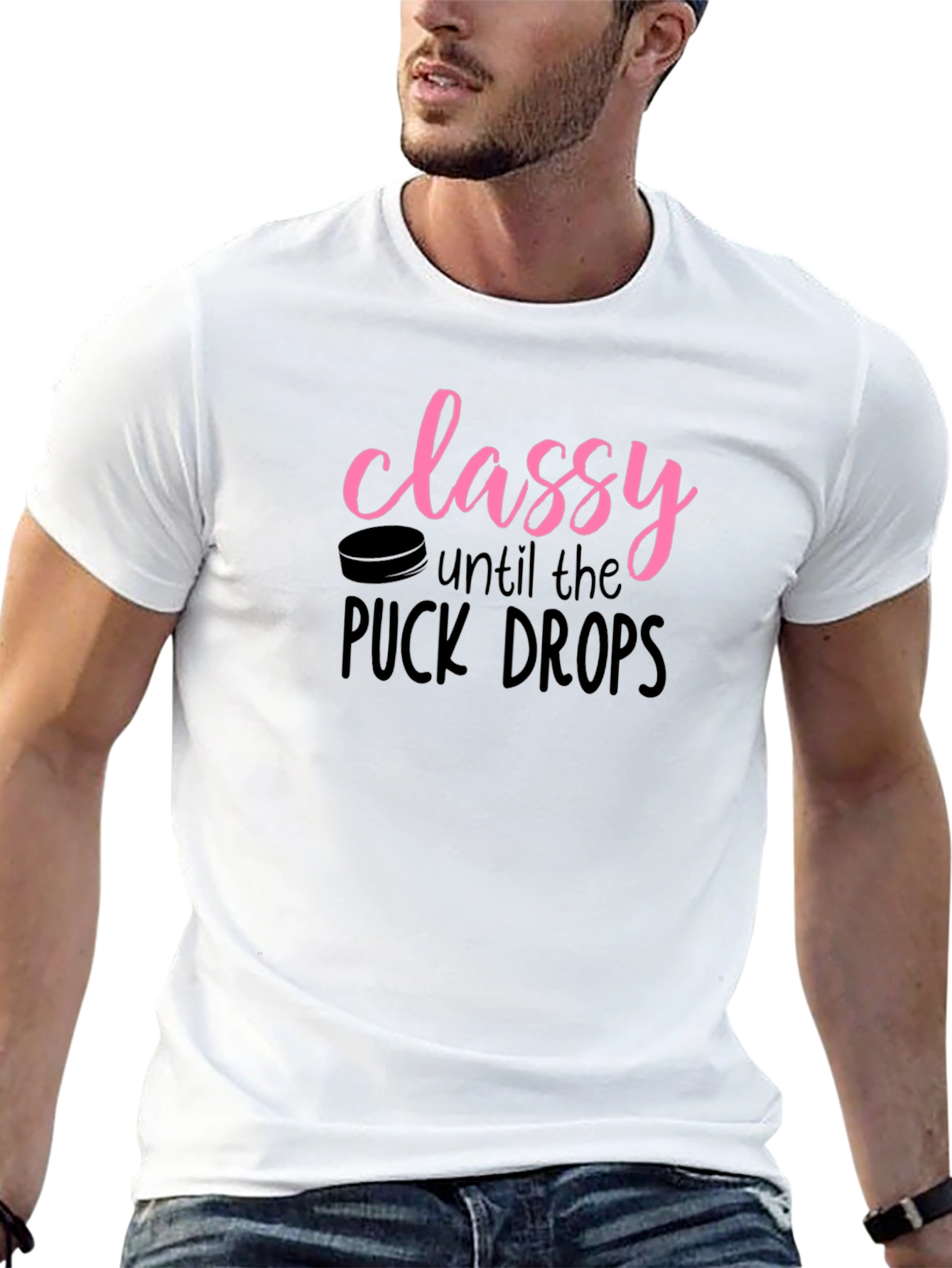 Classy Until The Puck Drops T-Shirt