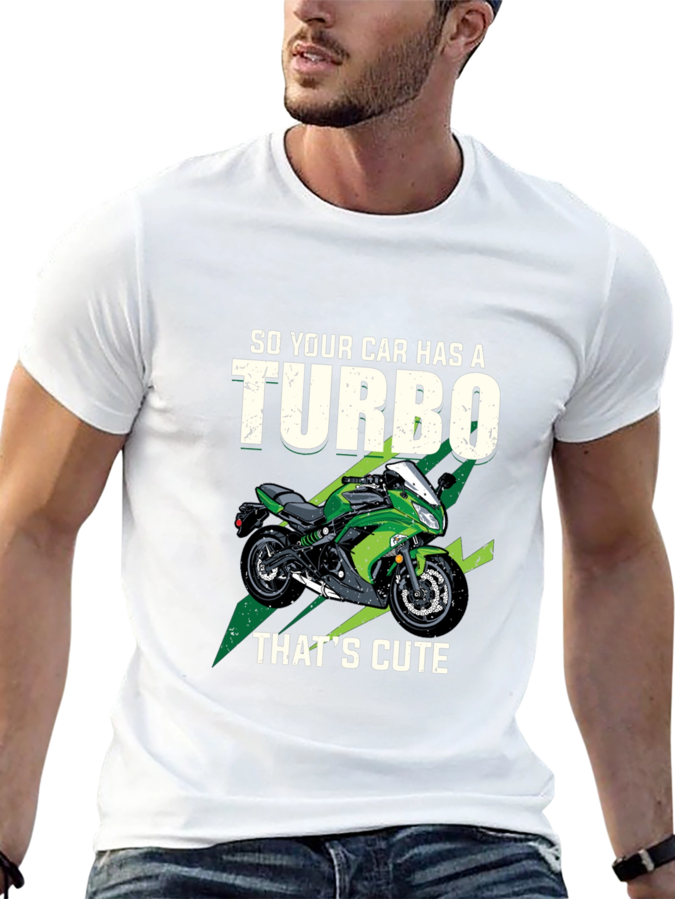 Turbo Motorcycle T-Shirt - Thats Cute!