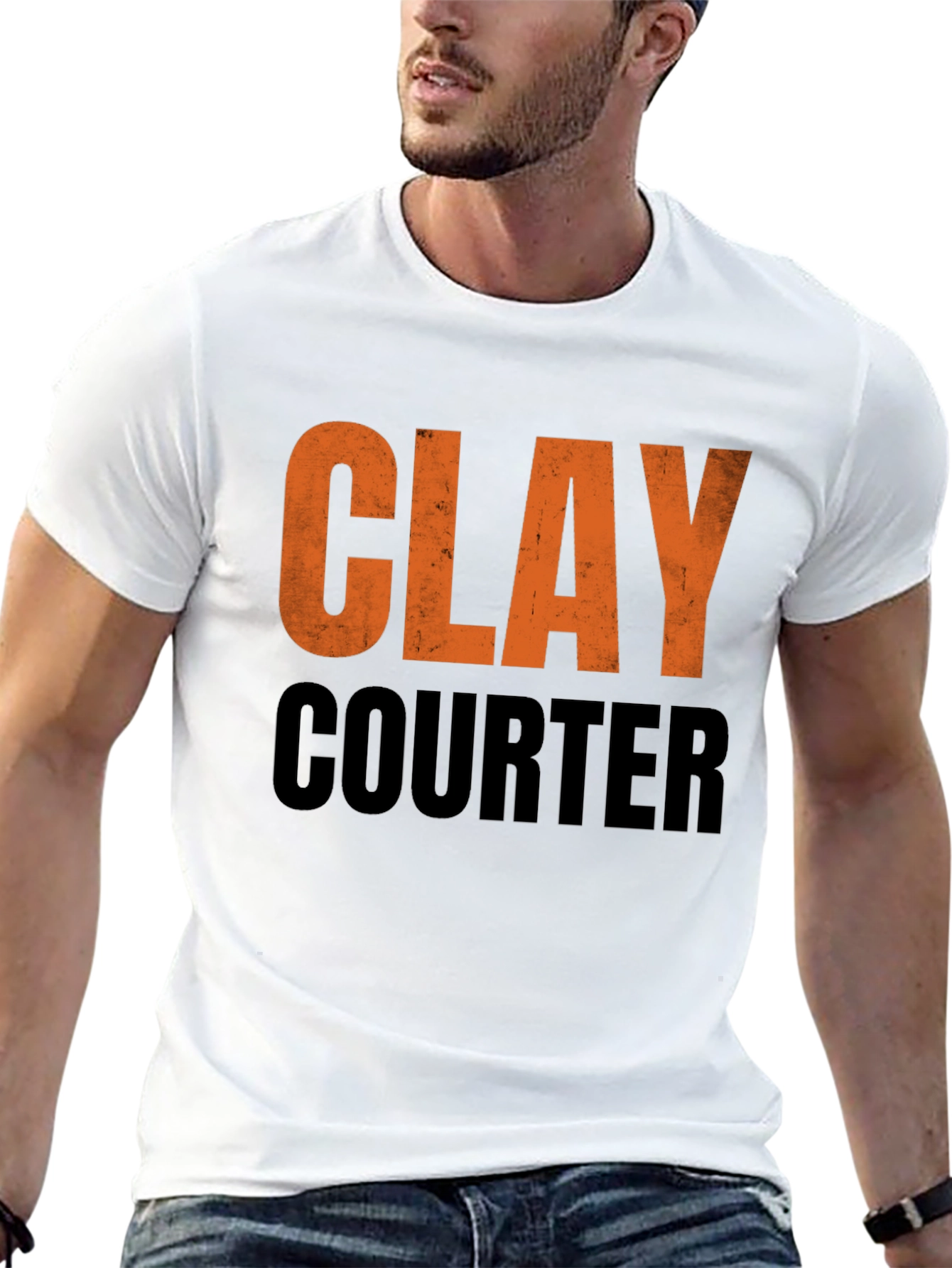 Clay Courter Graphic Tee - Black Short Sleeve