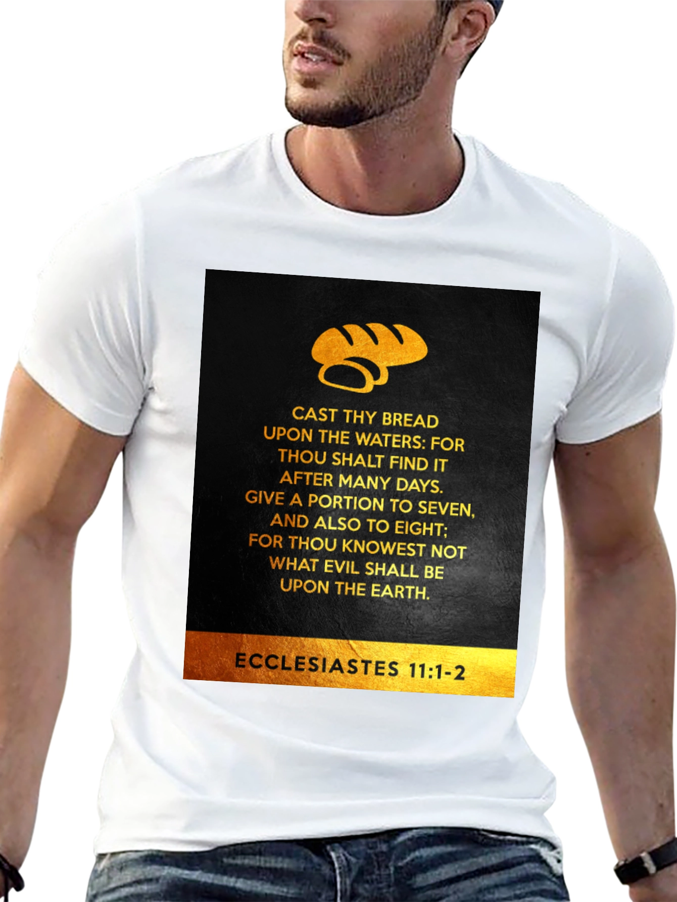 Ecclesiastes Bible Verse Graphic T-Shirt