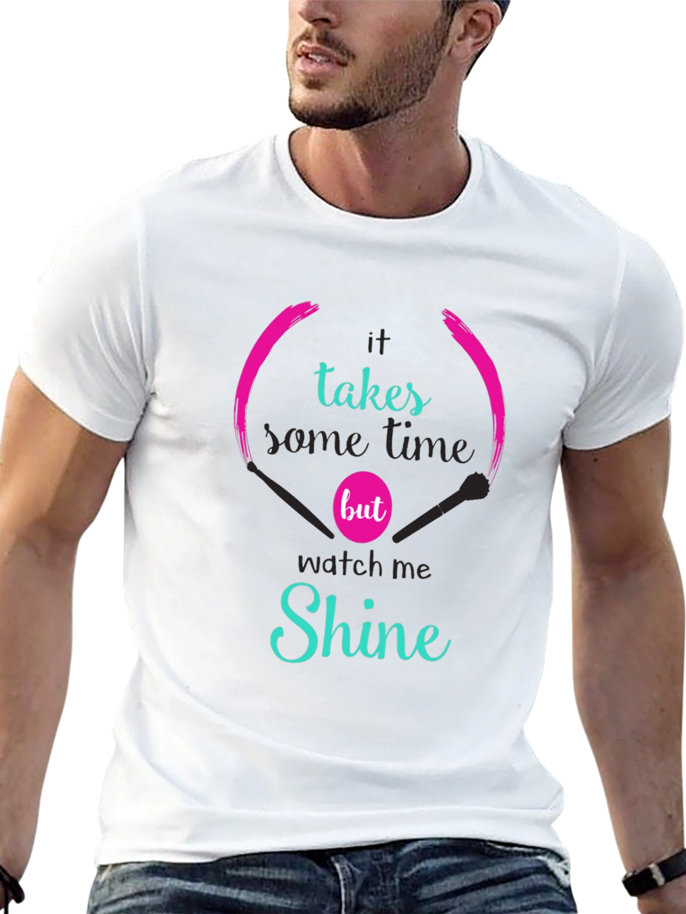 It Takes Some Time Mens Graphic Tee