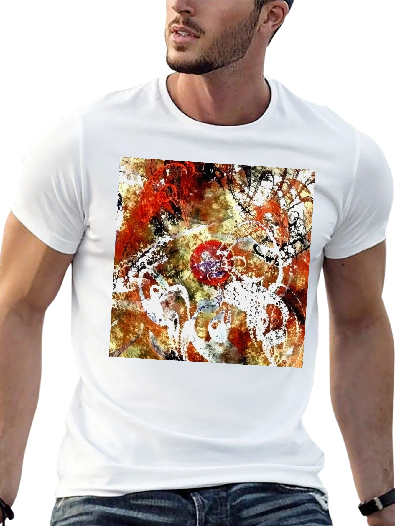 Abstract Art T-Shirt - Modern Graphic Tee