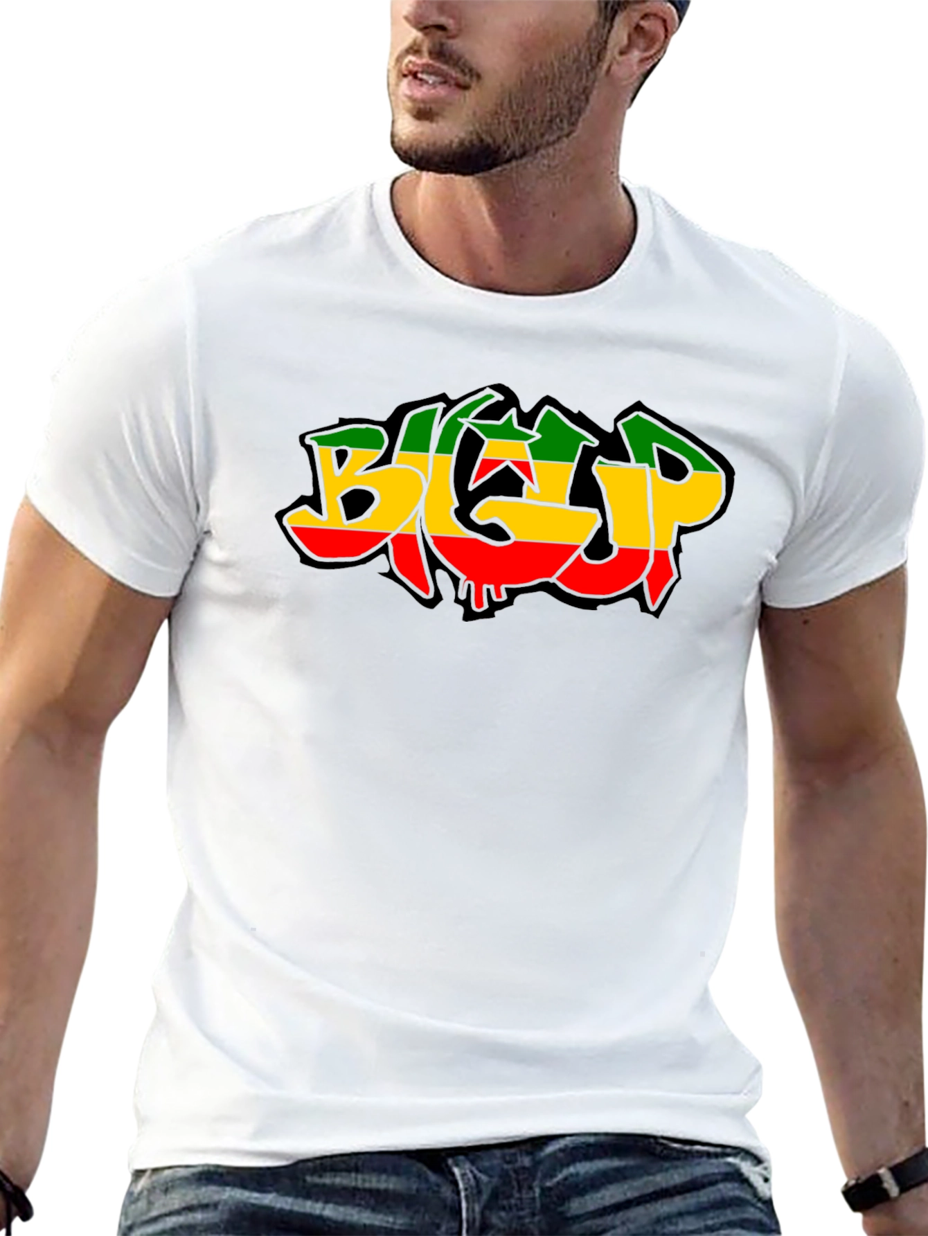 Rasta BGC Graphic Tee - Black