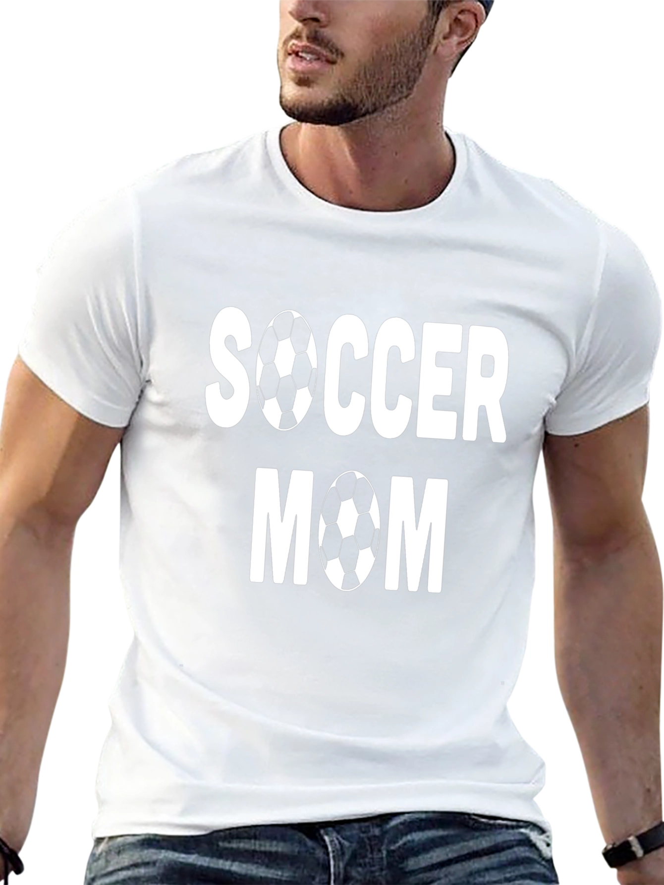 Soccer Mom T-Shirt - Graphic Print Tee