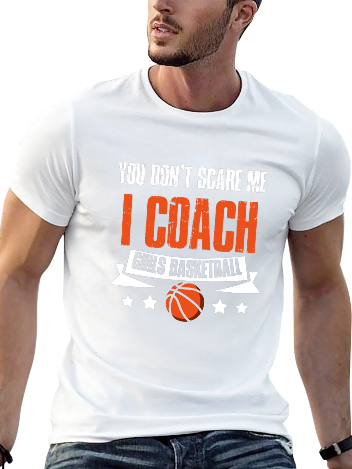 I Coach Girls Basketball T-Shirt