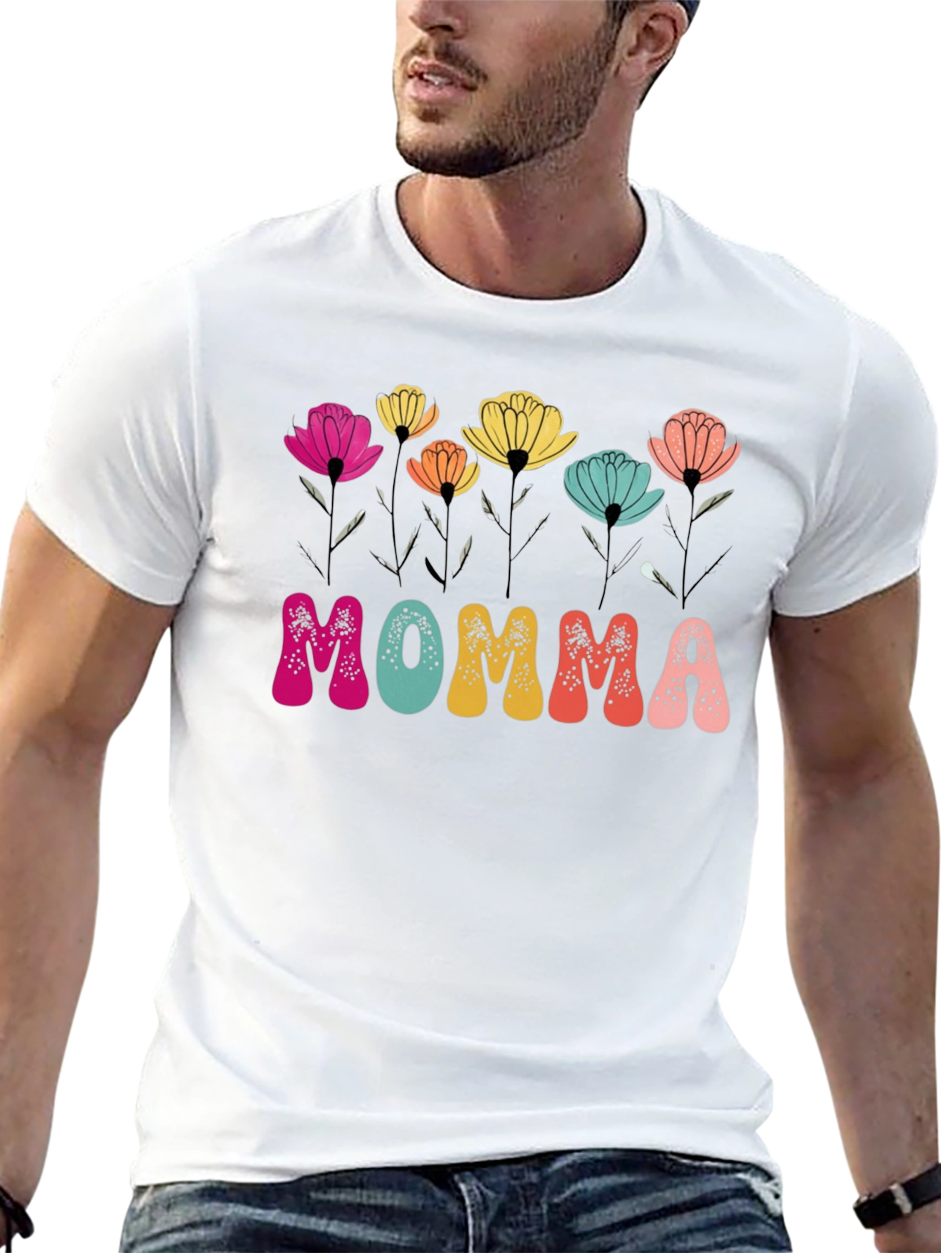 Floral Momma Graphic Tee
