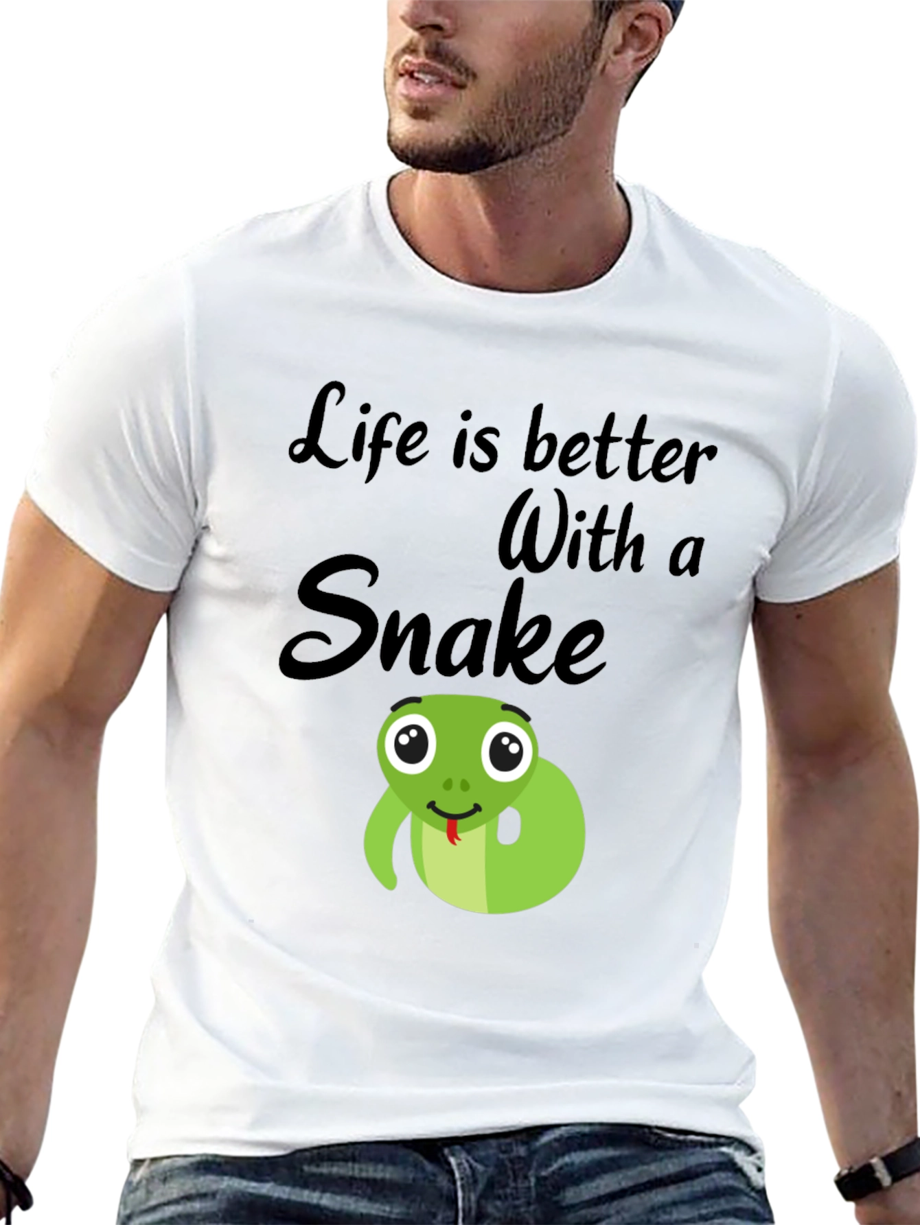 Life is Better With a Snake T-Shirt