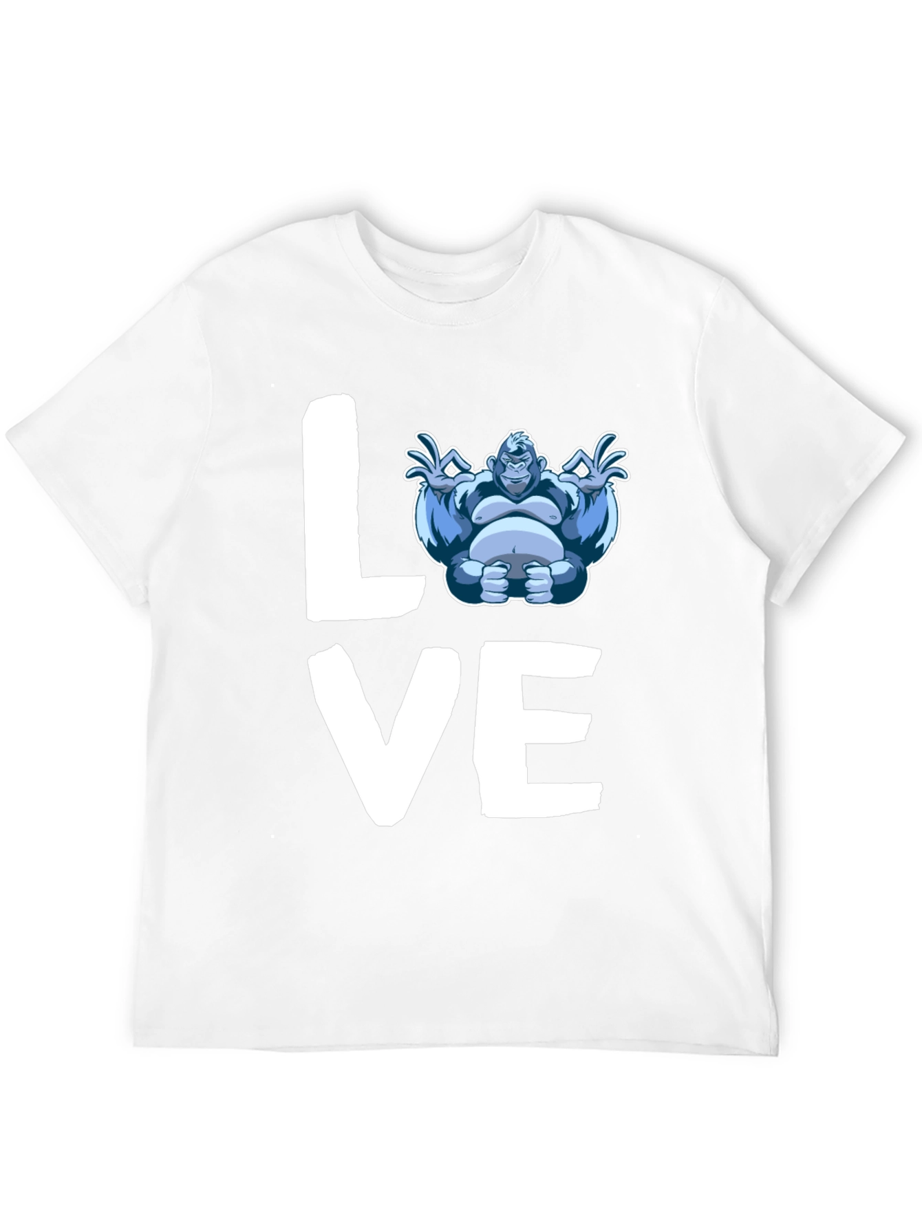 Love Gorilla T-Shirt - Black
