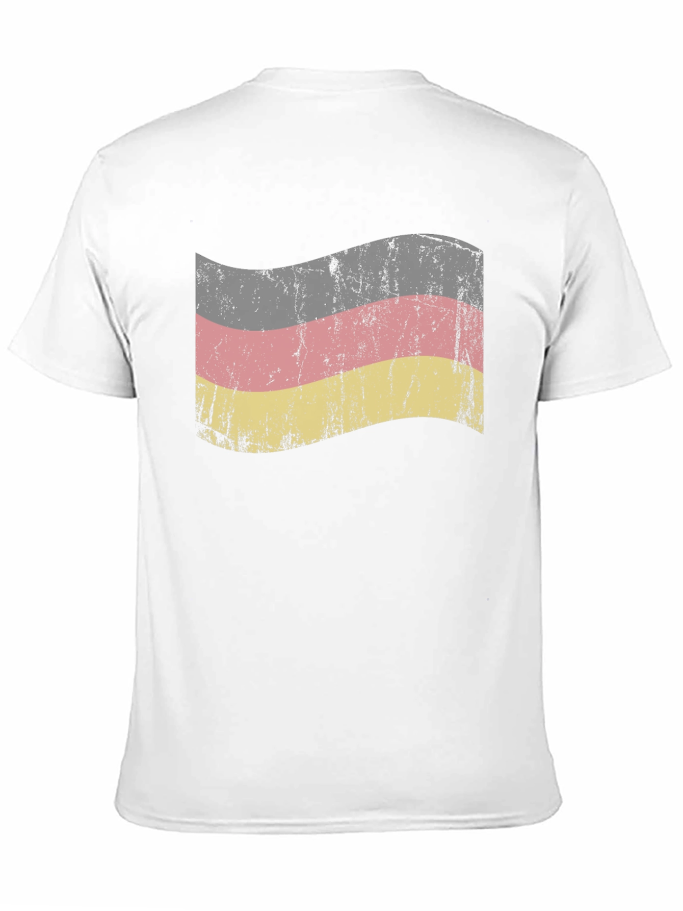 Germany Flag Graphic T-Shirt - Distressed Design