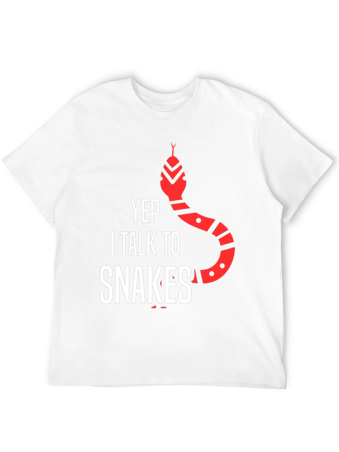 Yep I Talk to Snakes Graphic Tee