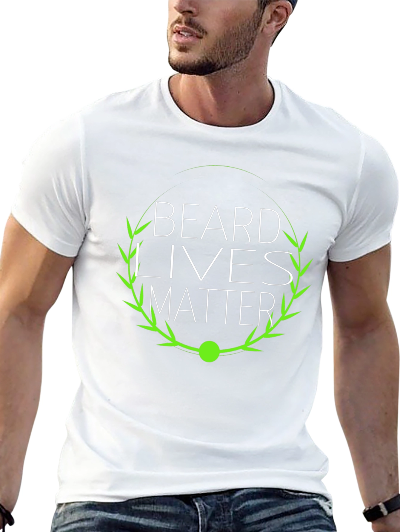 Beard Lives Matter Graphic T-Shirt