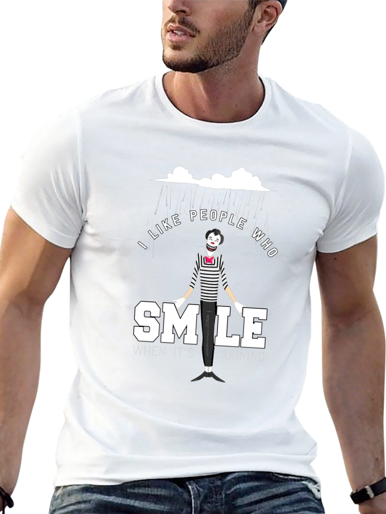 I Like People Who Smile When Its Raining T-Shirt
