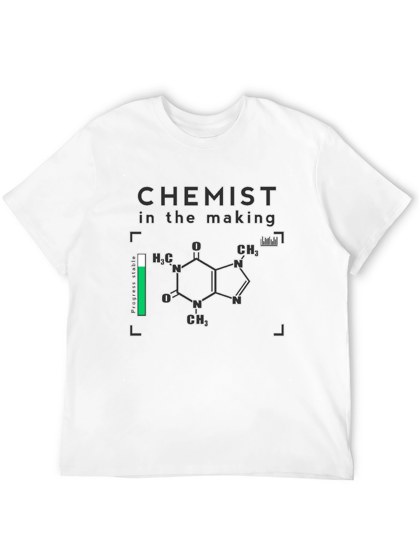 Chemist in the Making Black T-Shirt