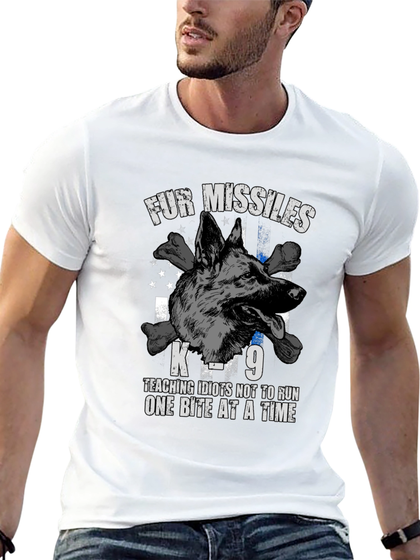 Fur Missiles K-9 Graphic Tee