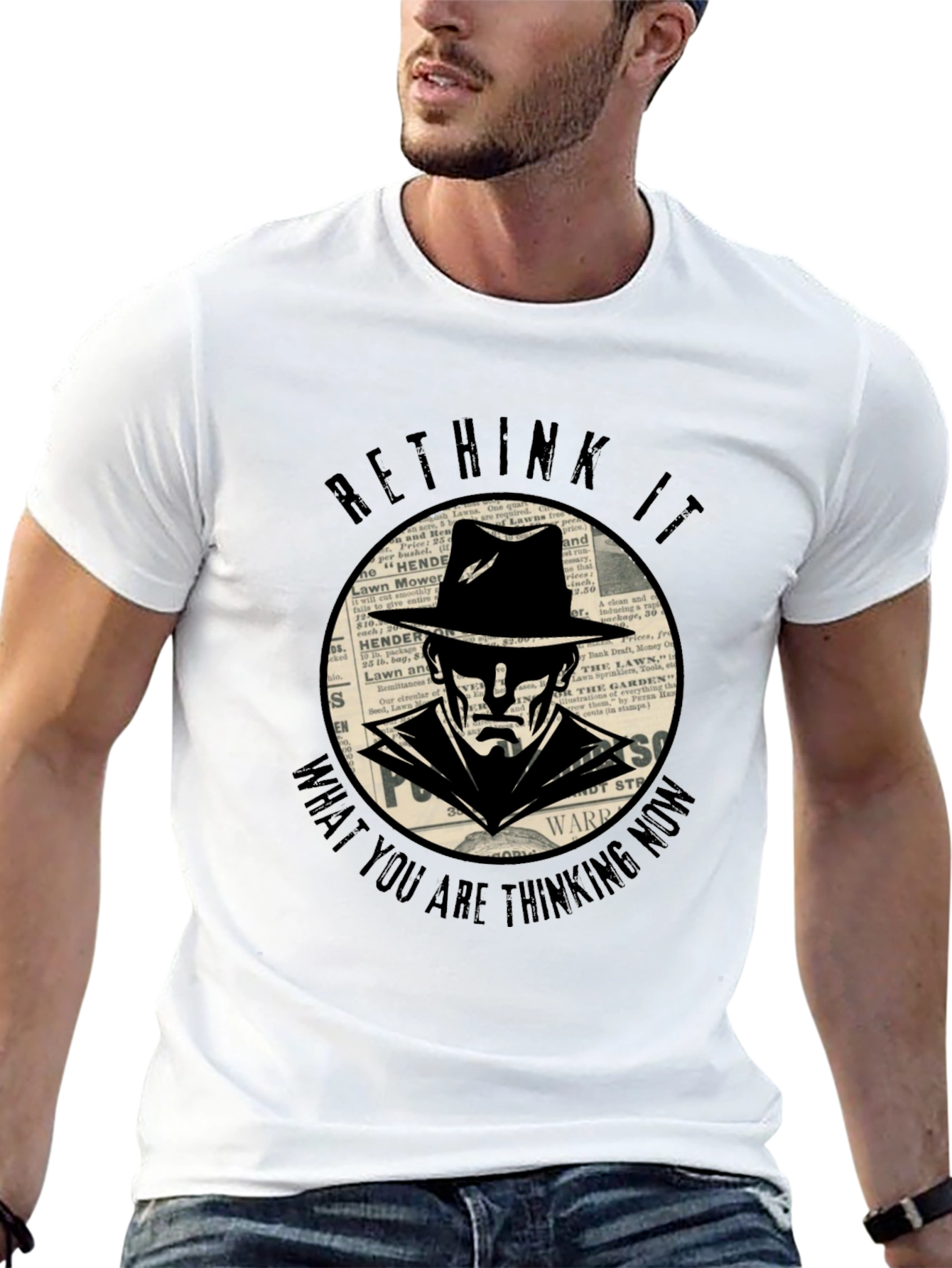 Rethink Detective Graphic Tee